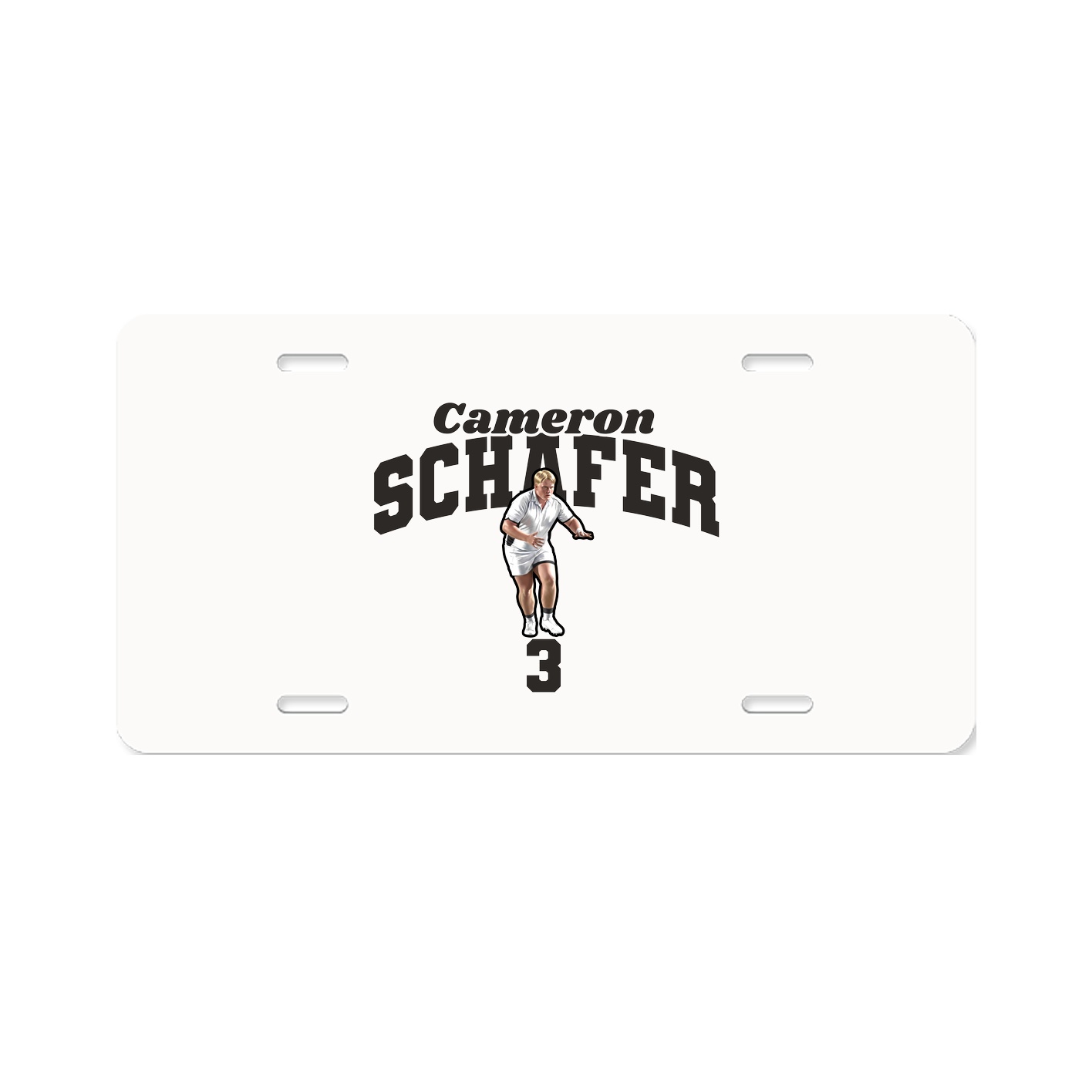 License Plate — Signature Arch in Classic