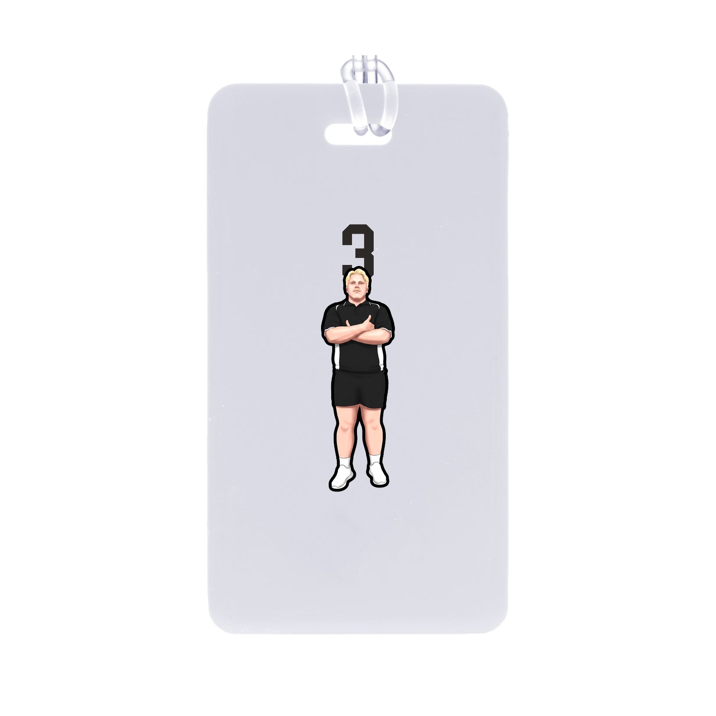Bag Tag — Number Top in Classic