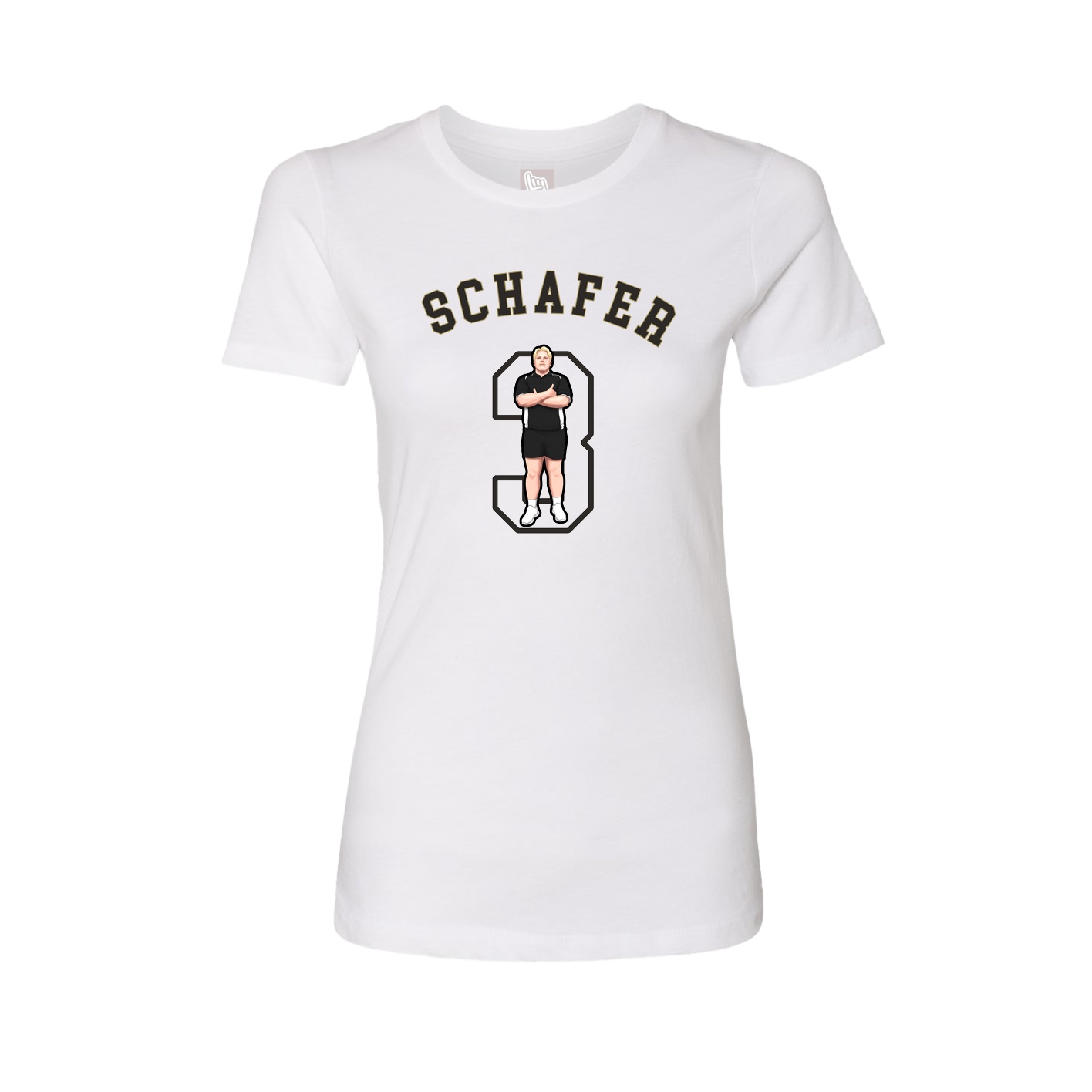 Womens Tee — Shirsey Arch in White