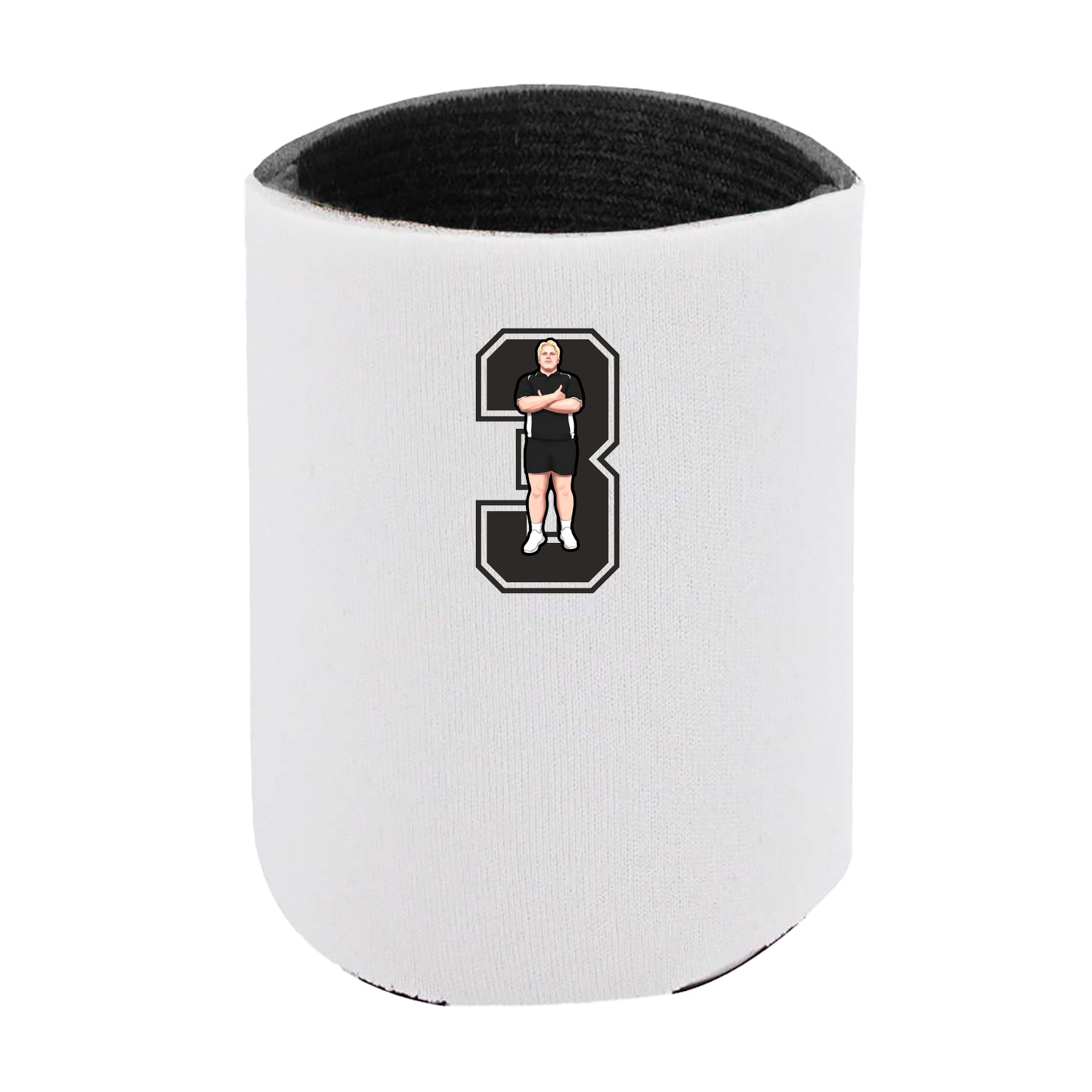 Can Holder — Number in White