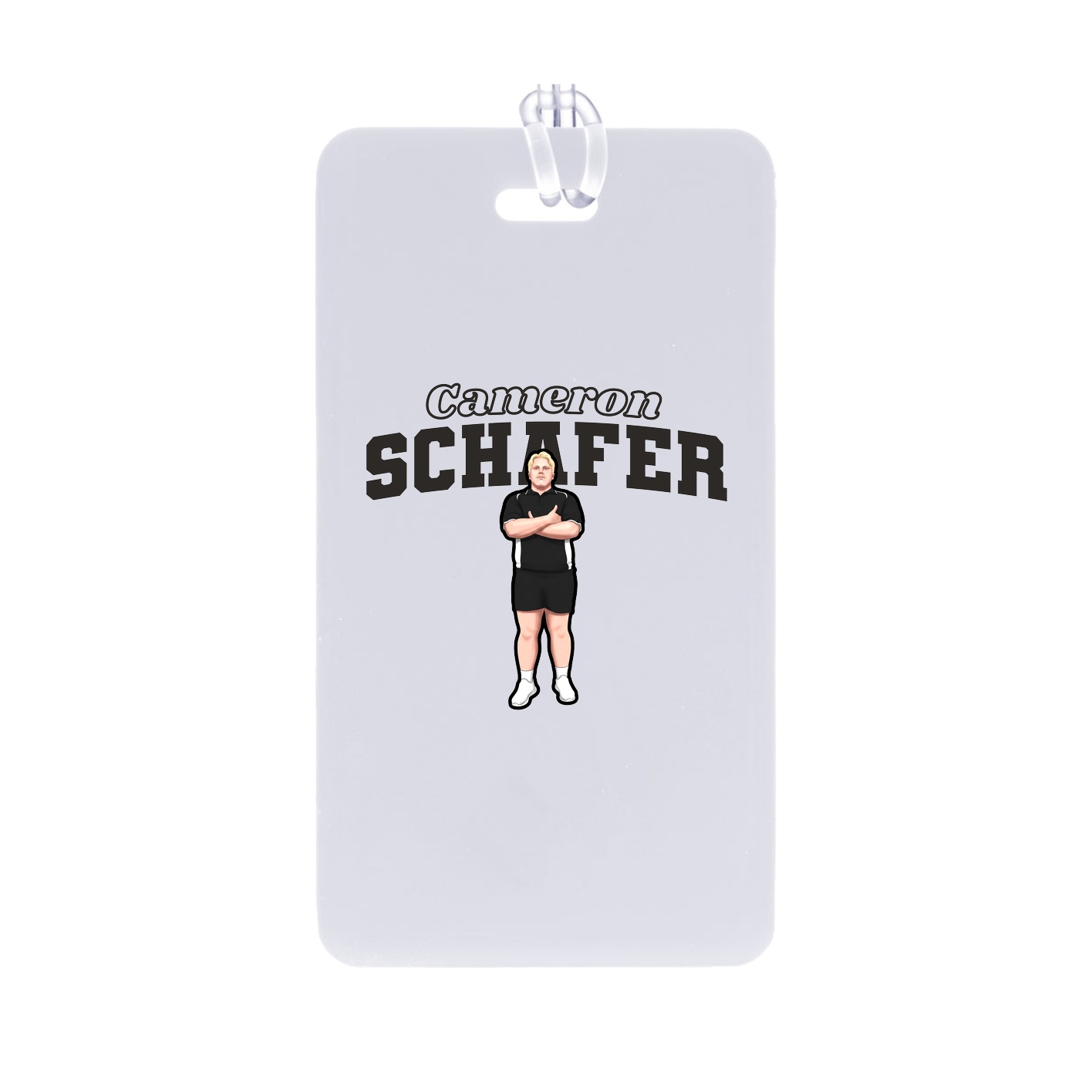 Bag Tag — Name Arch in Classic