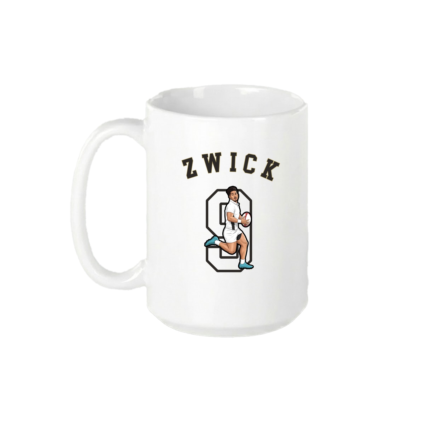 15oz Coffee Mug — Shirsey Arch in White