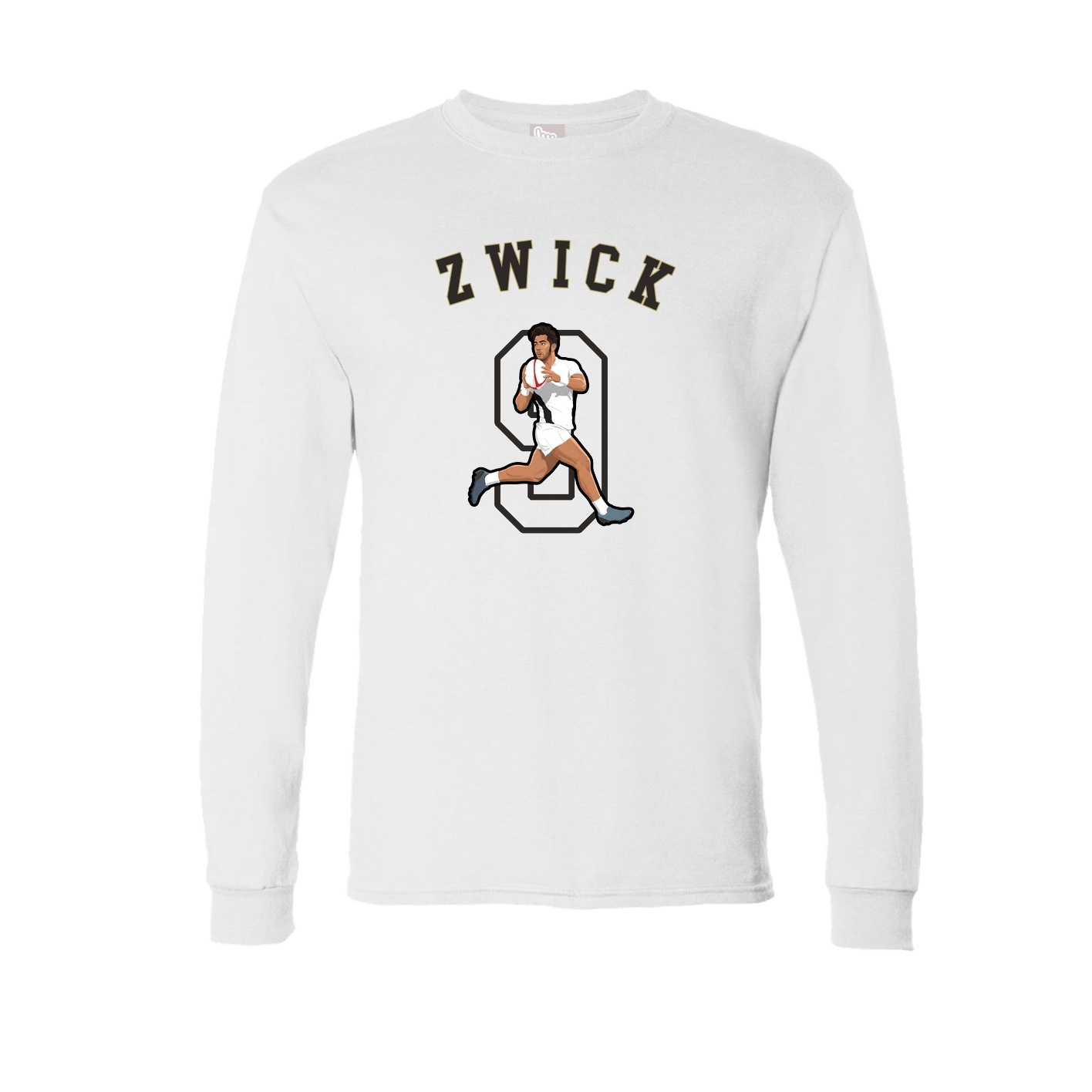 Long Sleeve Tee — Shirsey Arch in White