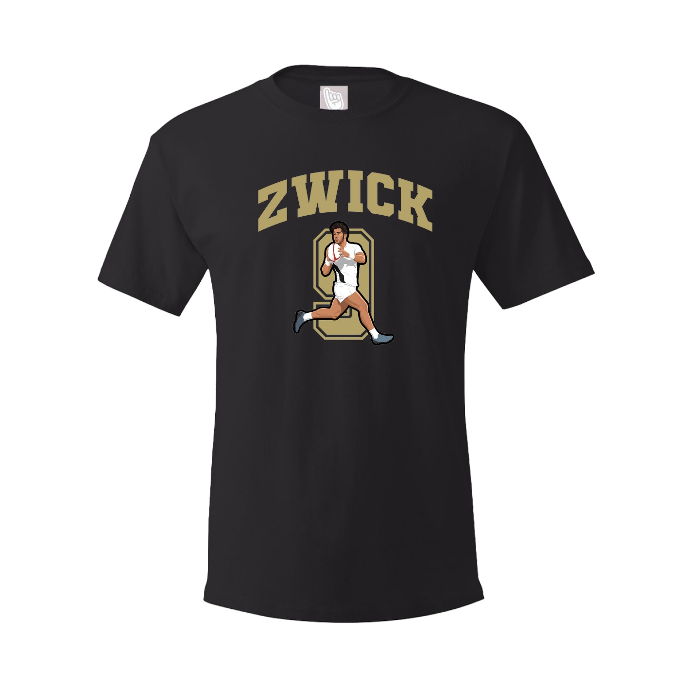 Youth Tee — Number in Black