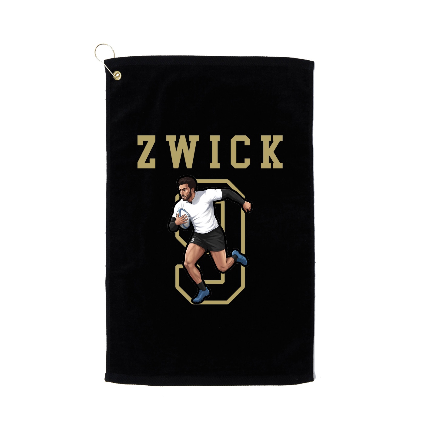 Golf Towel — Shirsey in Black