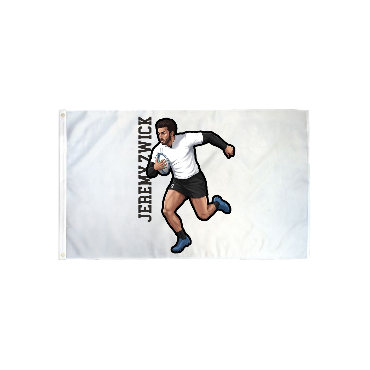 3x5 Flag — Name Vertical in Classic
