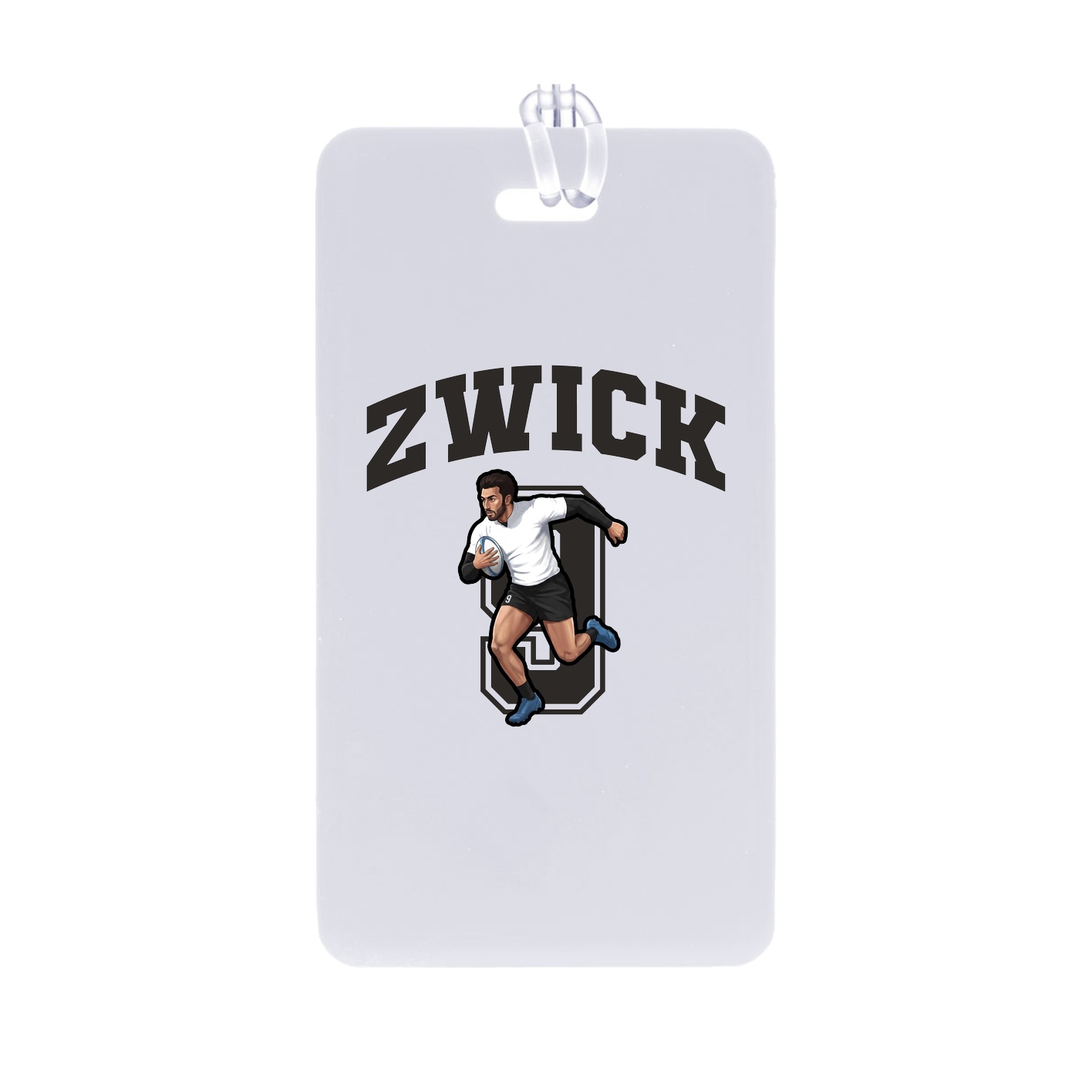 Bag Tag — Number in Classic