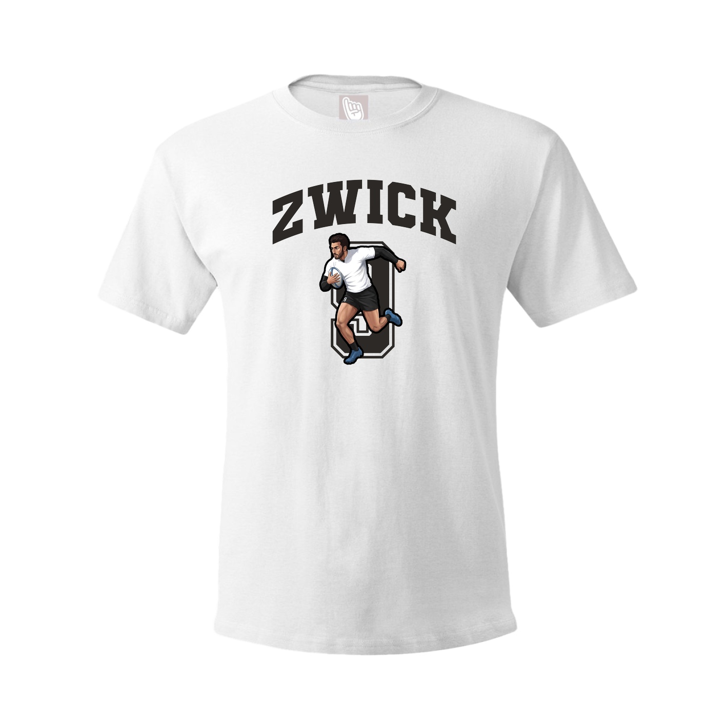Tee — Number in White
