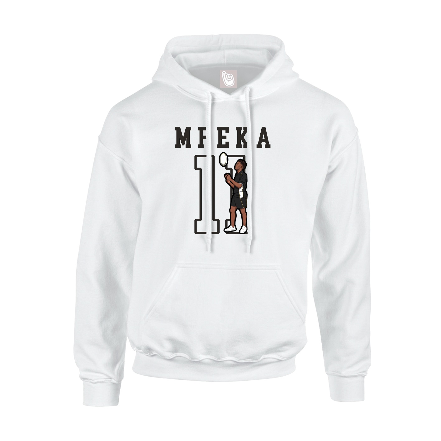 Hoodie — Shirsey in White