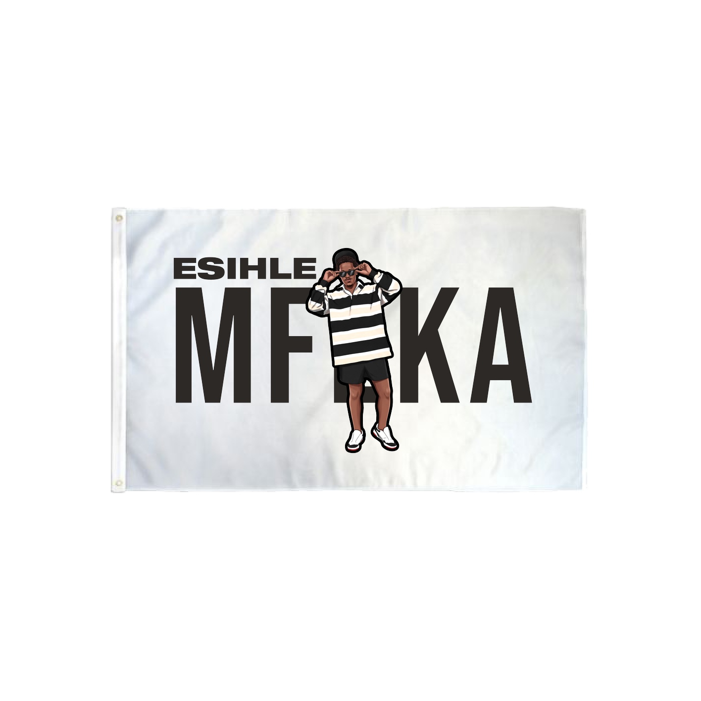 3x5 Flag — Player Name in Classic