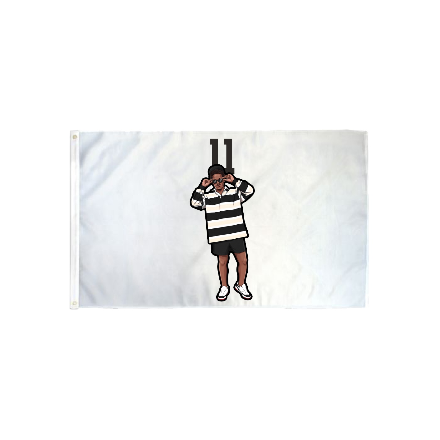 3x5 Flag — Number Top in Classic