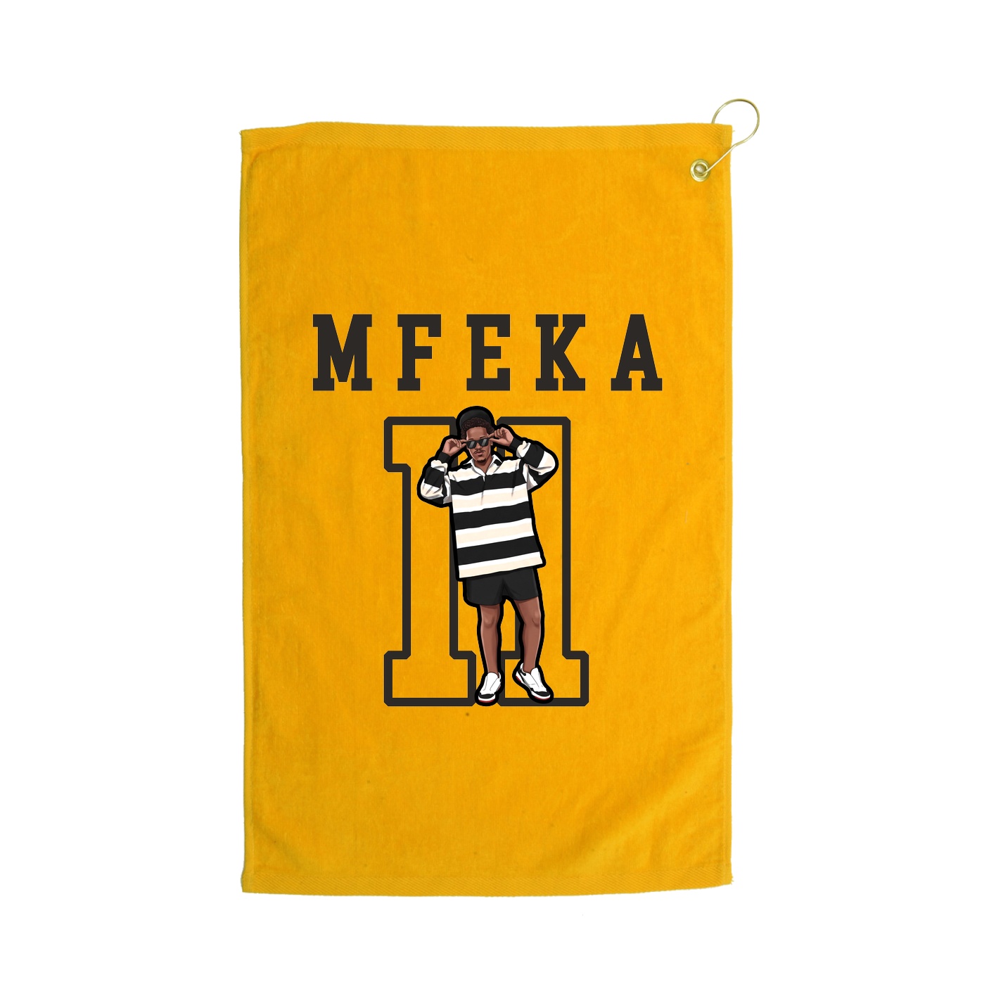 Golf Towel — Shirsey in Gold