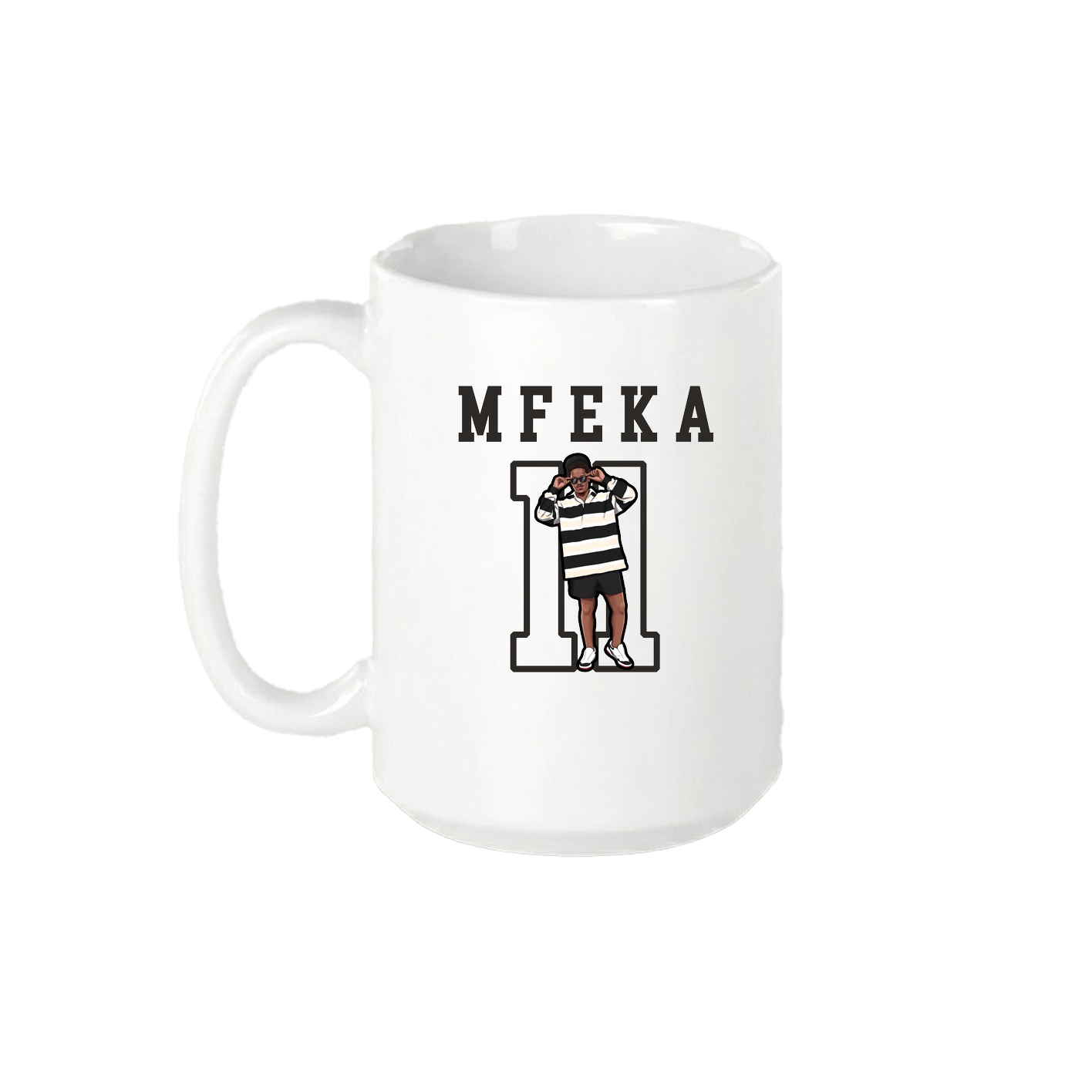15oz Coffee Mug — Shirsey in White