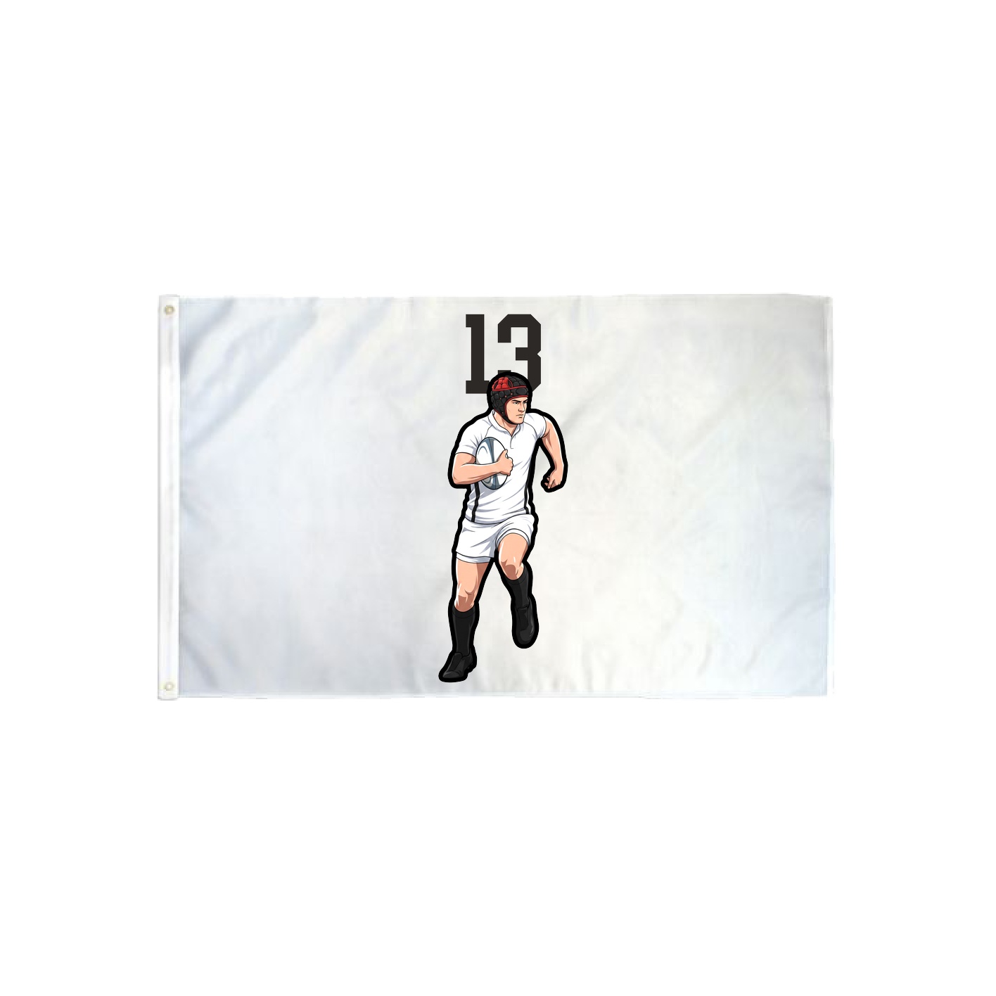 3x5 Flag — Number Top in Classic