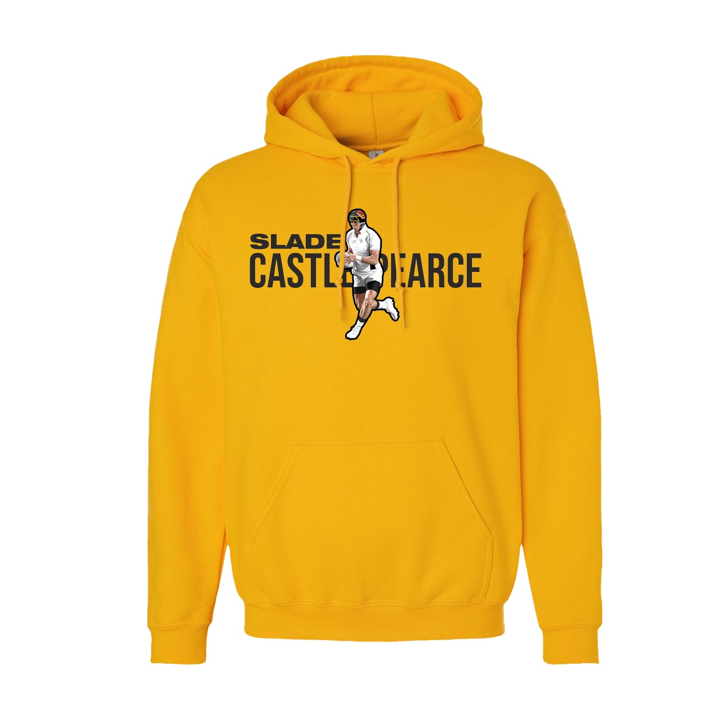 Hoodie — Player Name in Gold