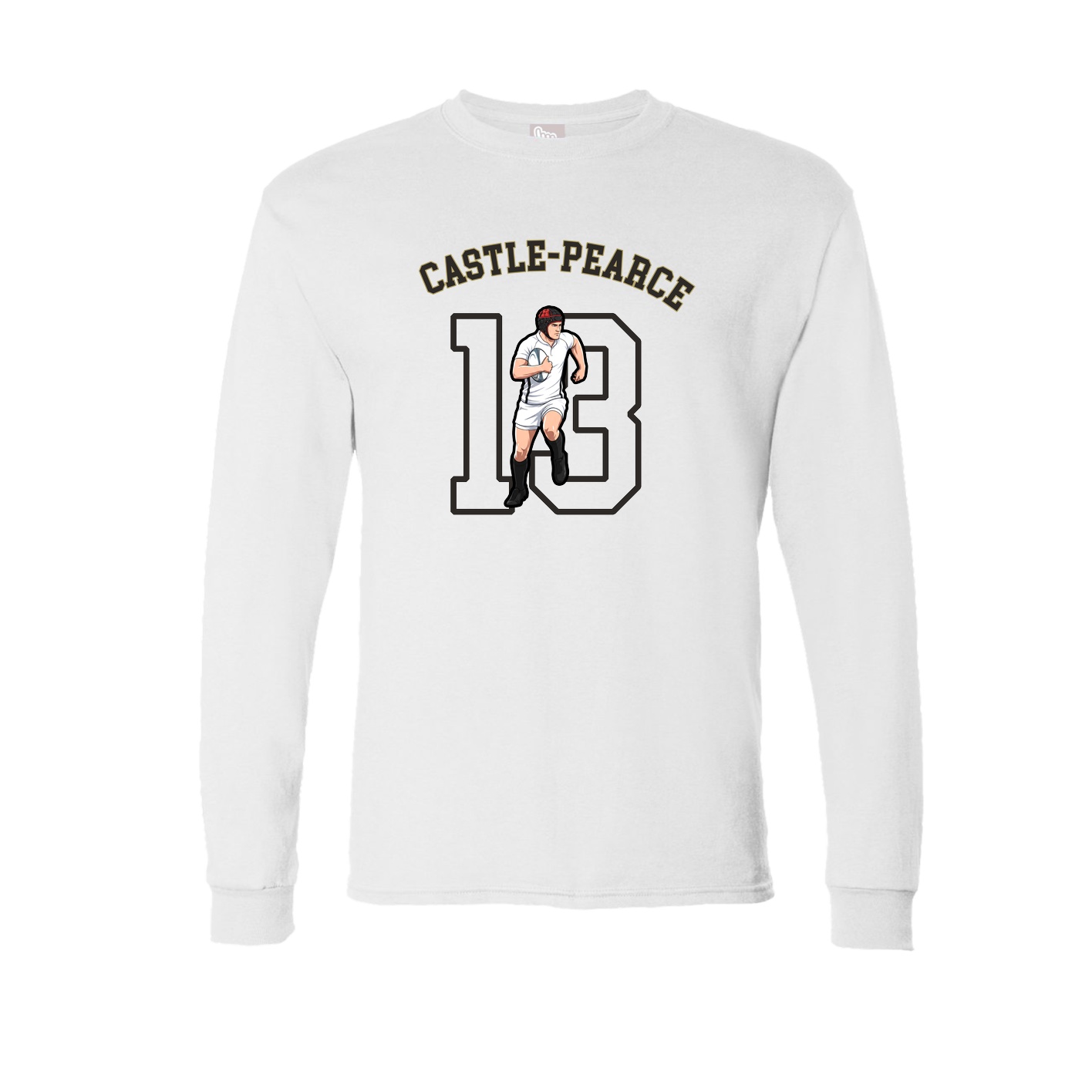 Long Sleeve Tee — Shirsey Arch in White