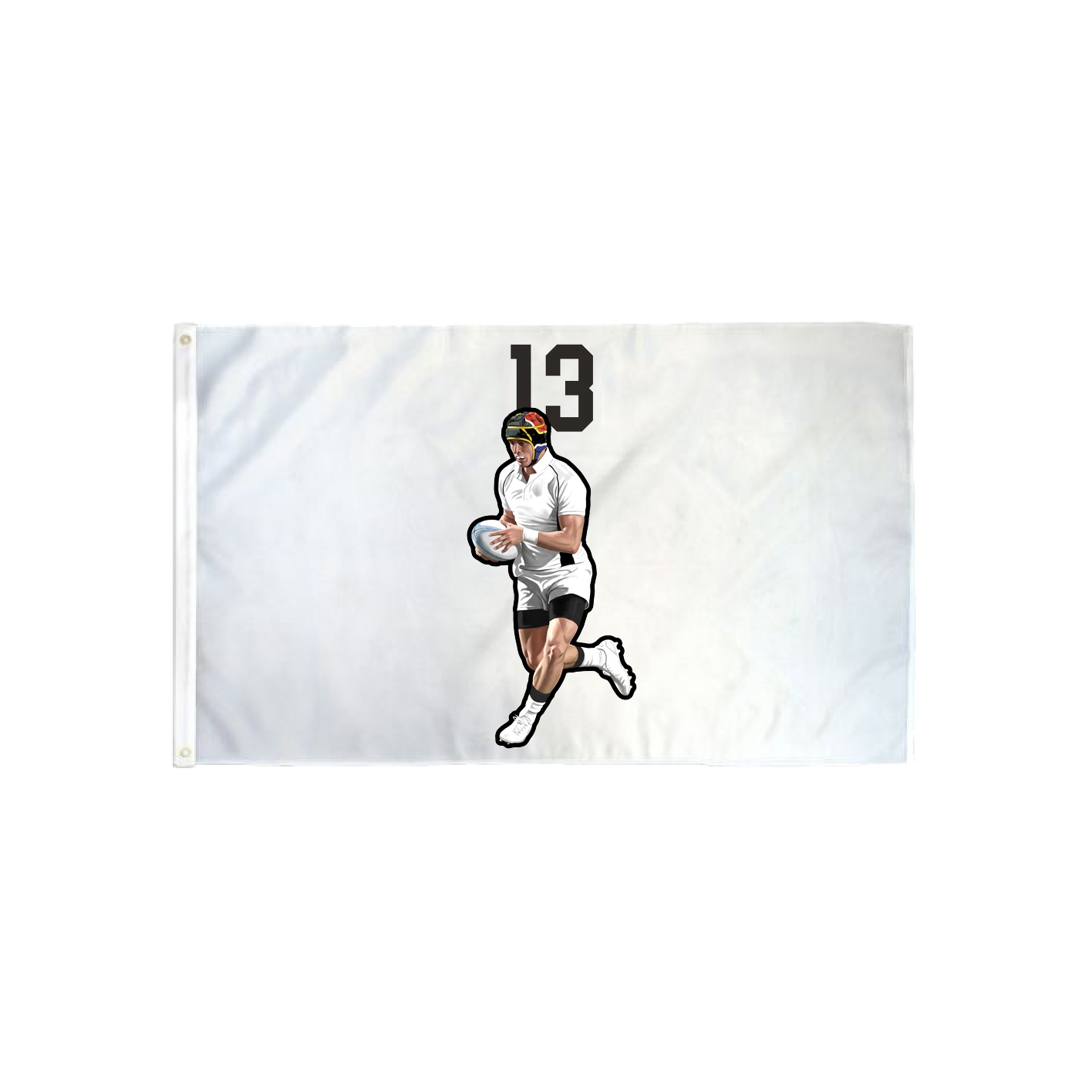3x5 Flag — Number Top in Classic