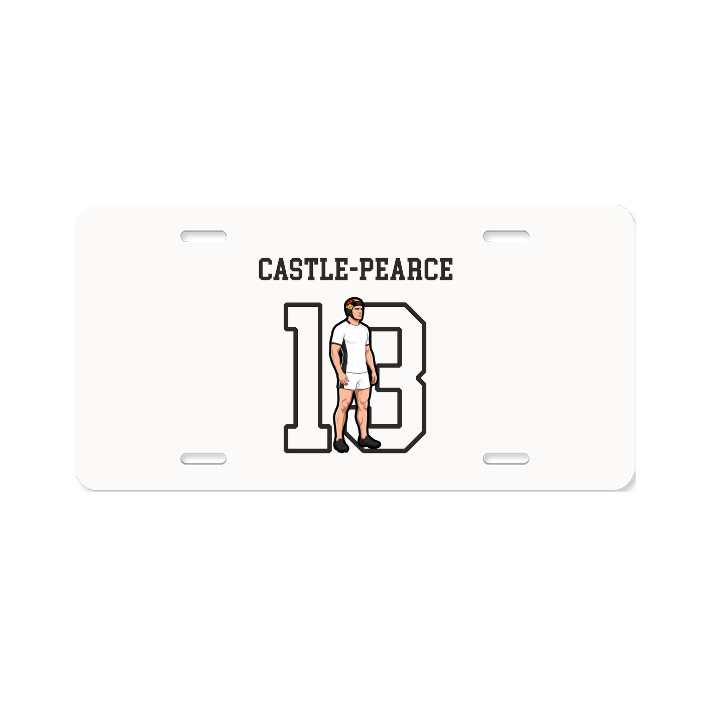 License Plate — Shirsey in Classic