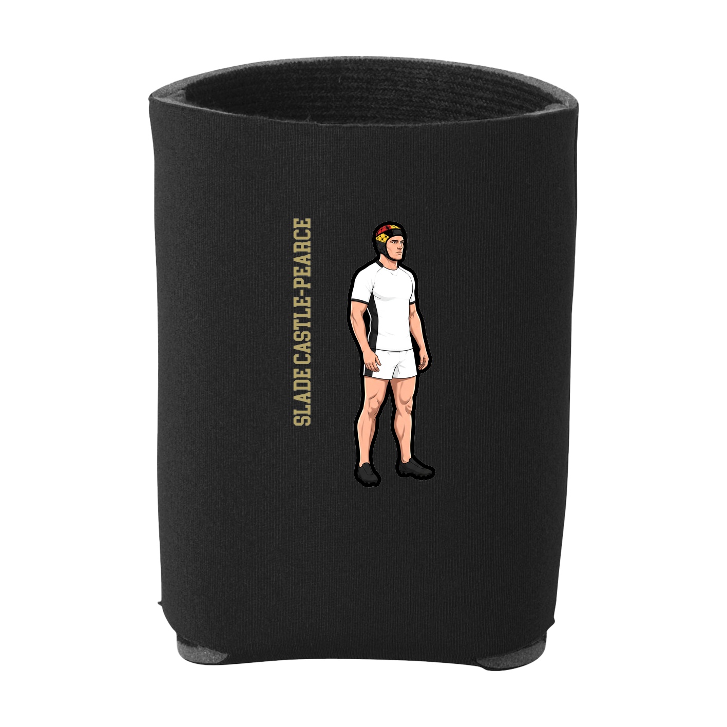 Can Holder — Name Vertical in Black