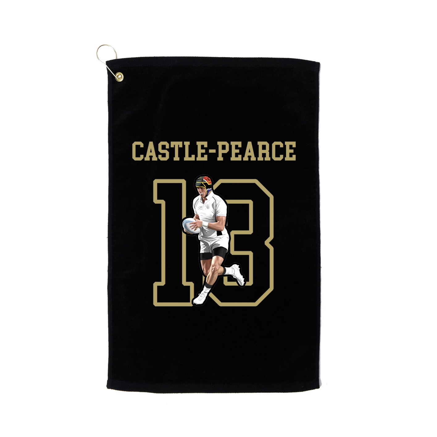 Golf Towel — Shirsey in Black