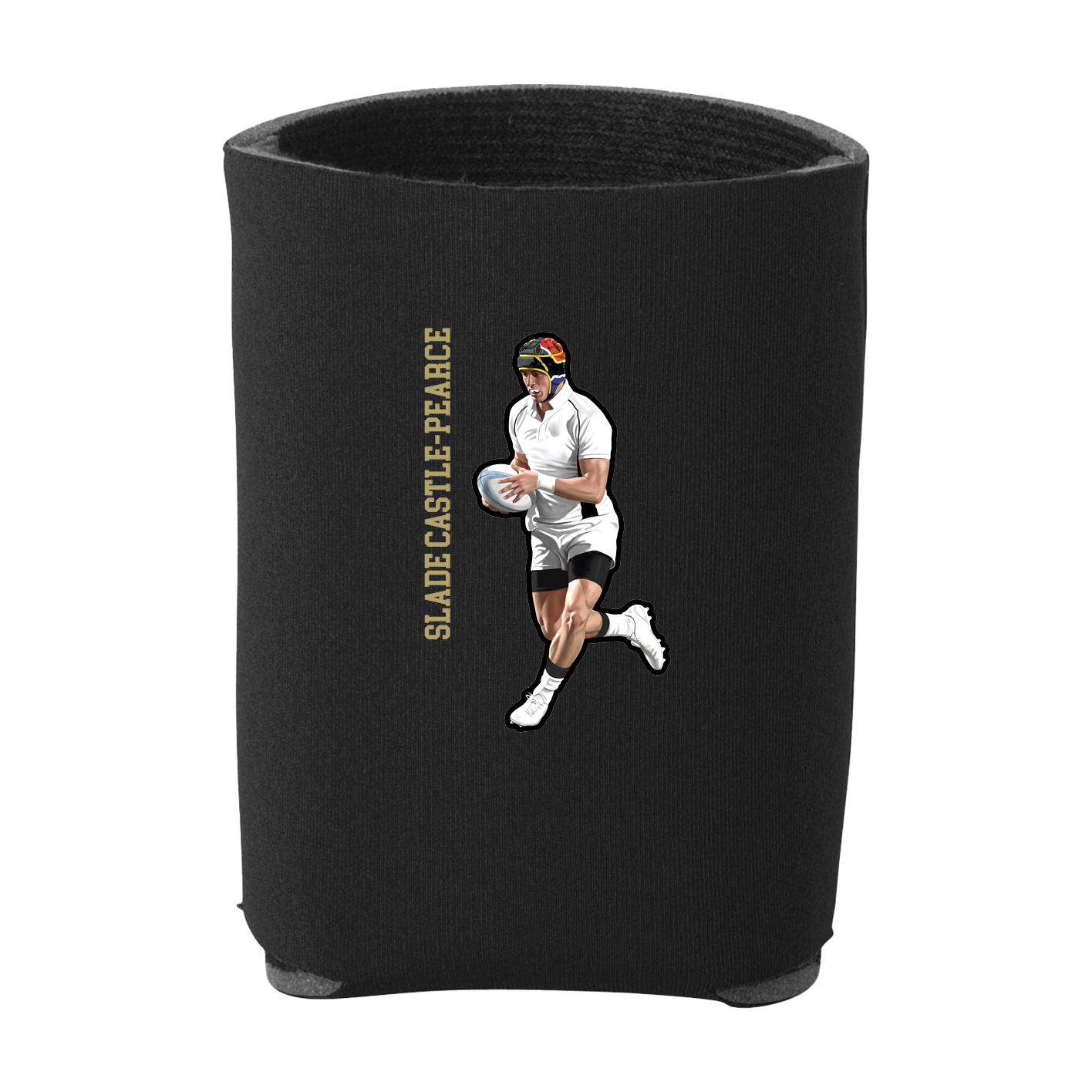 Can Holder — Name Vertical in Black