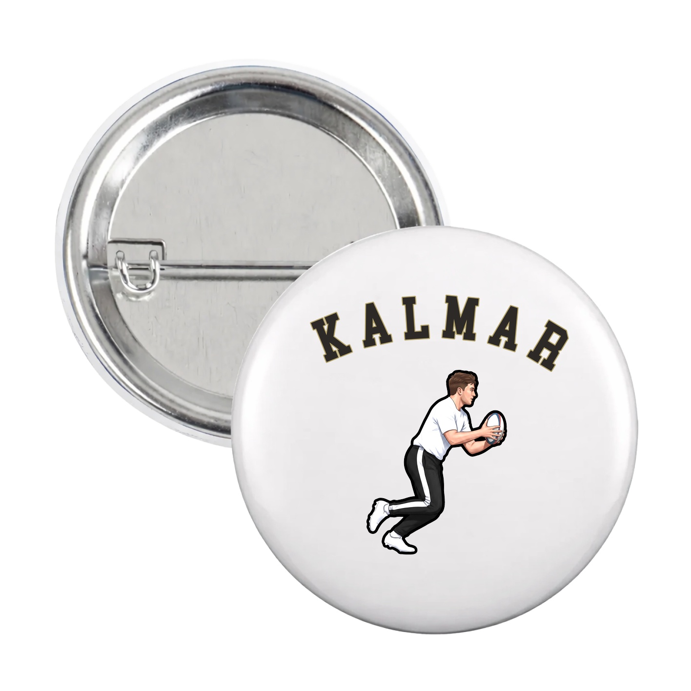Game Day Button — Shirsey Arch in White
