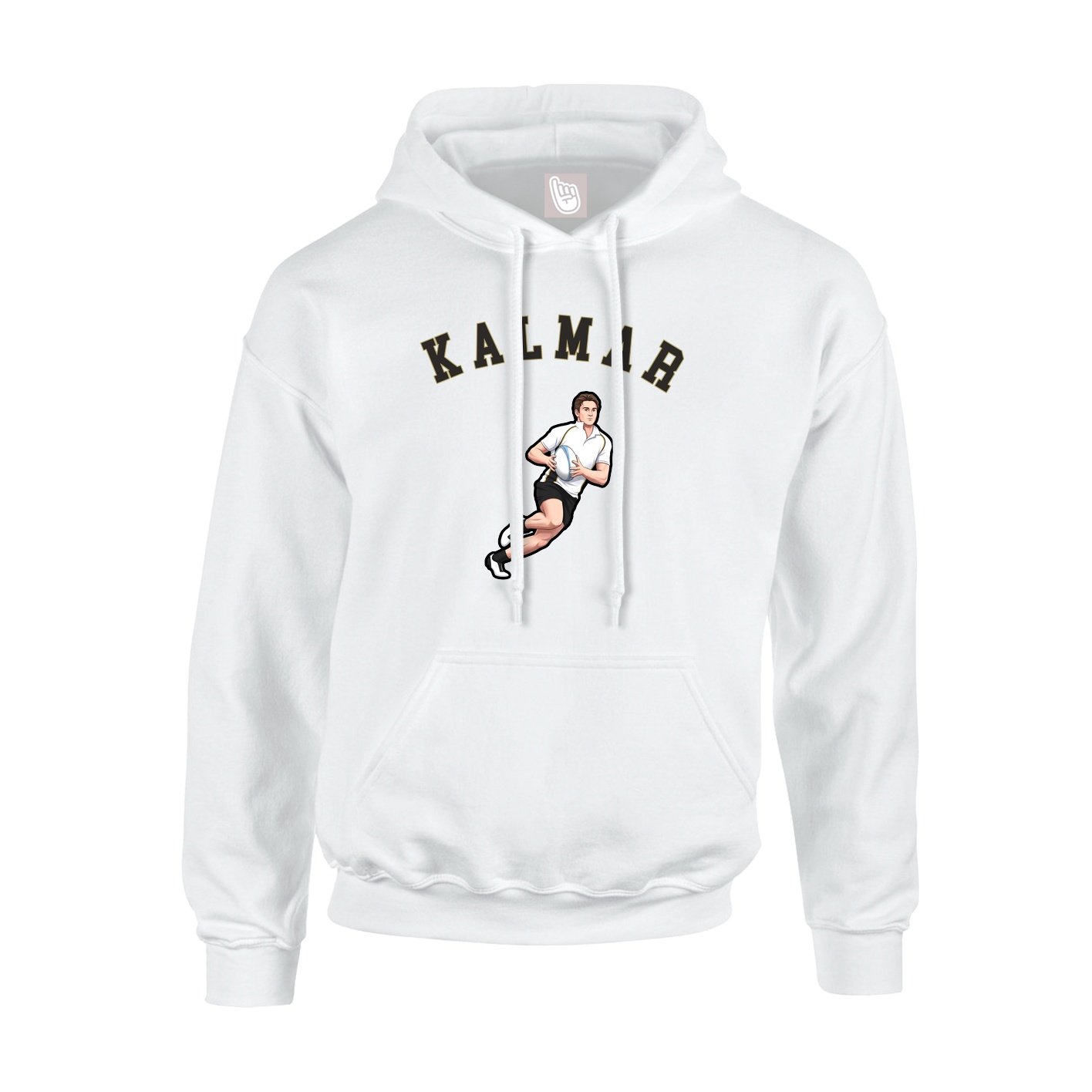 Youth Hoodie — Shirsey Arch in White