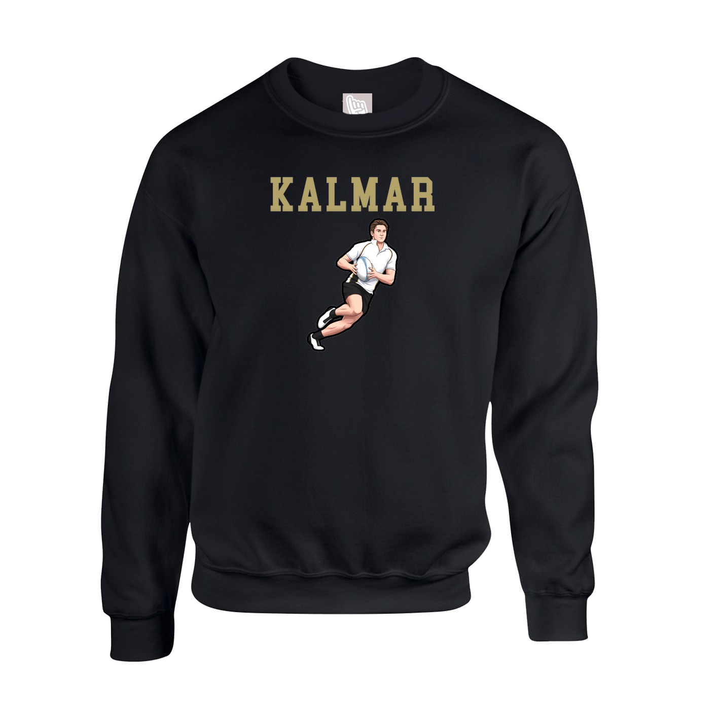 Fleece Crew — Shirsey in Black