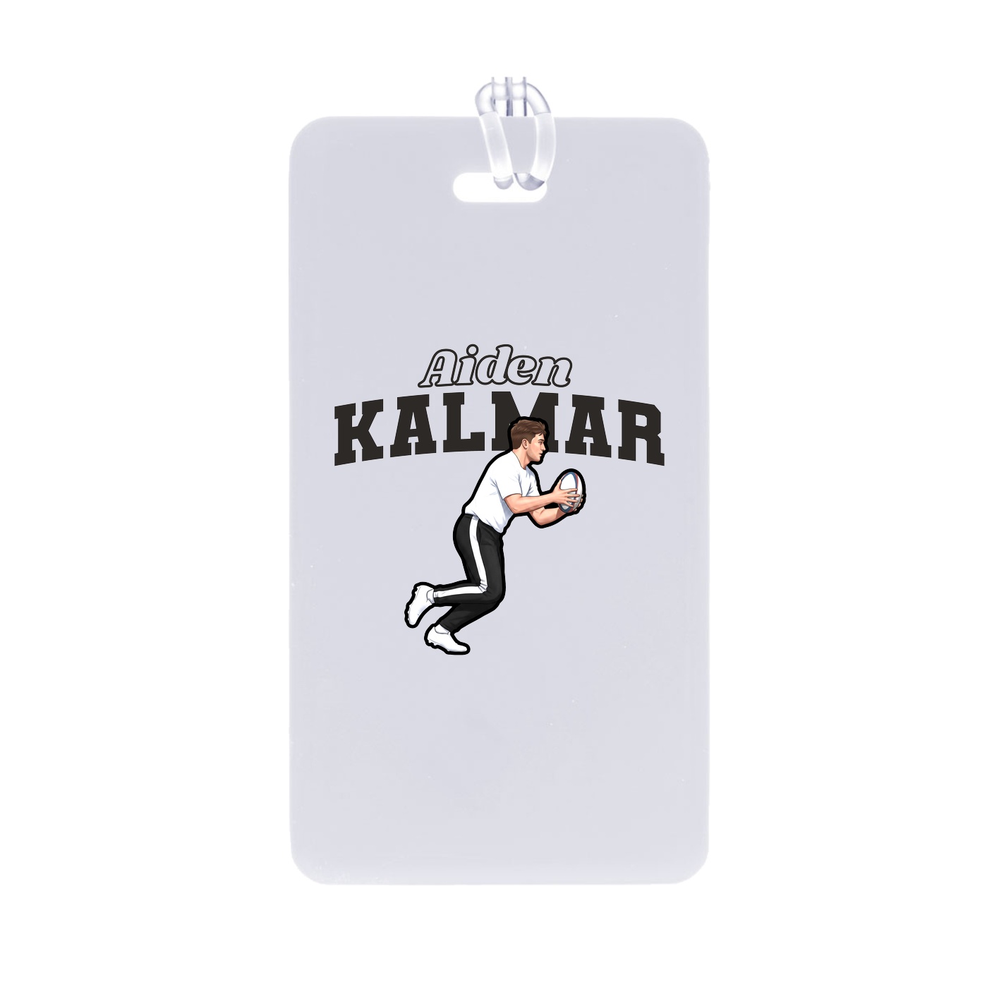 Bag Tag — Name Arch in Classic