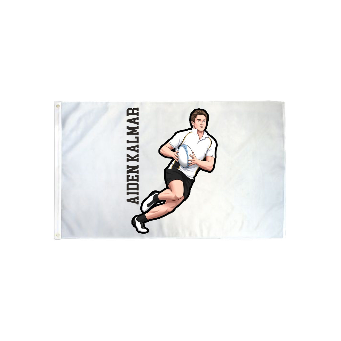 3x5 Flag — Name Vertical in Classic
