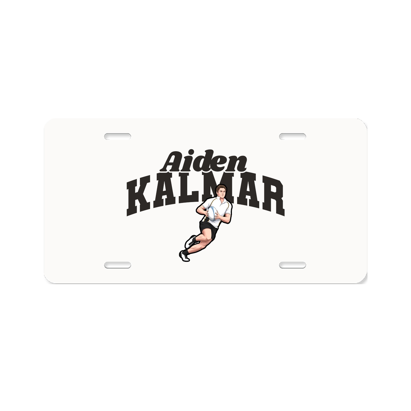 License Plate — Signature Arch in Classic