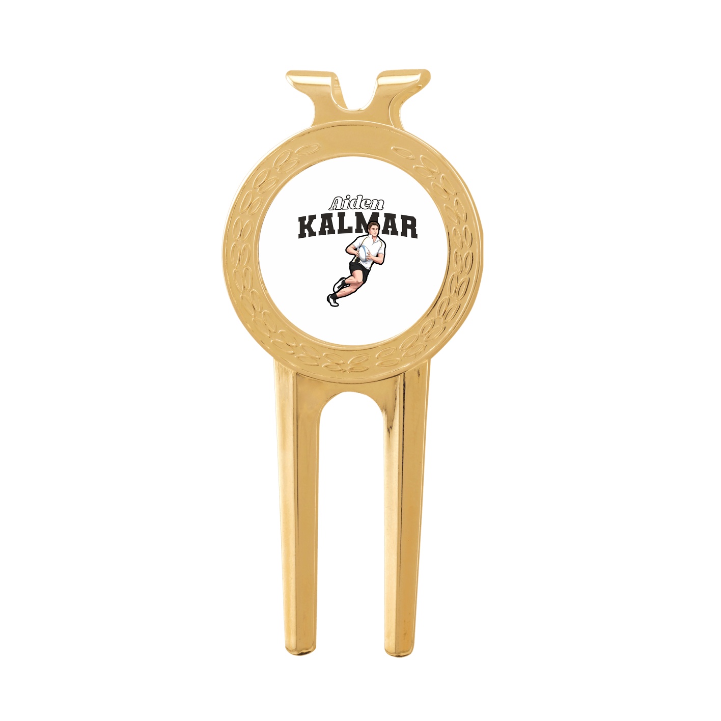 Divot Tool with Ball Marker — Name Arch in Classic
