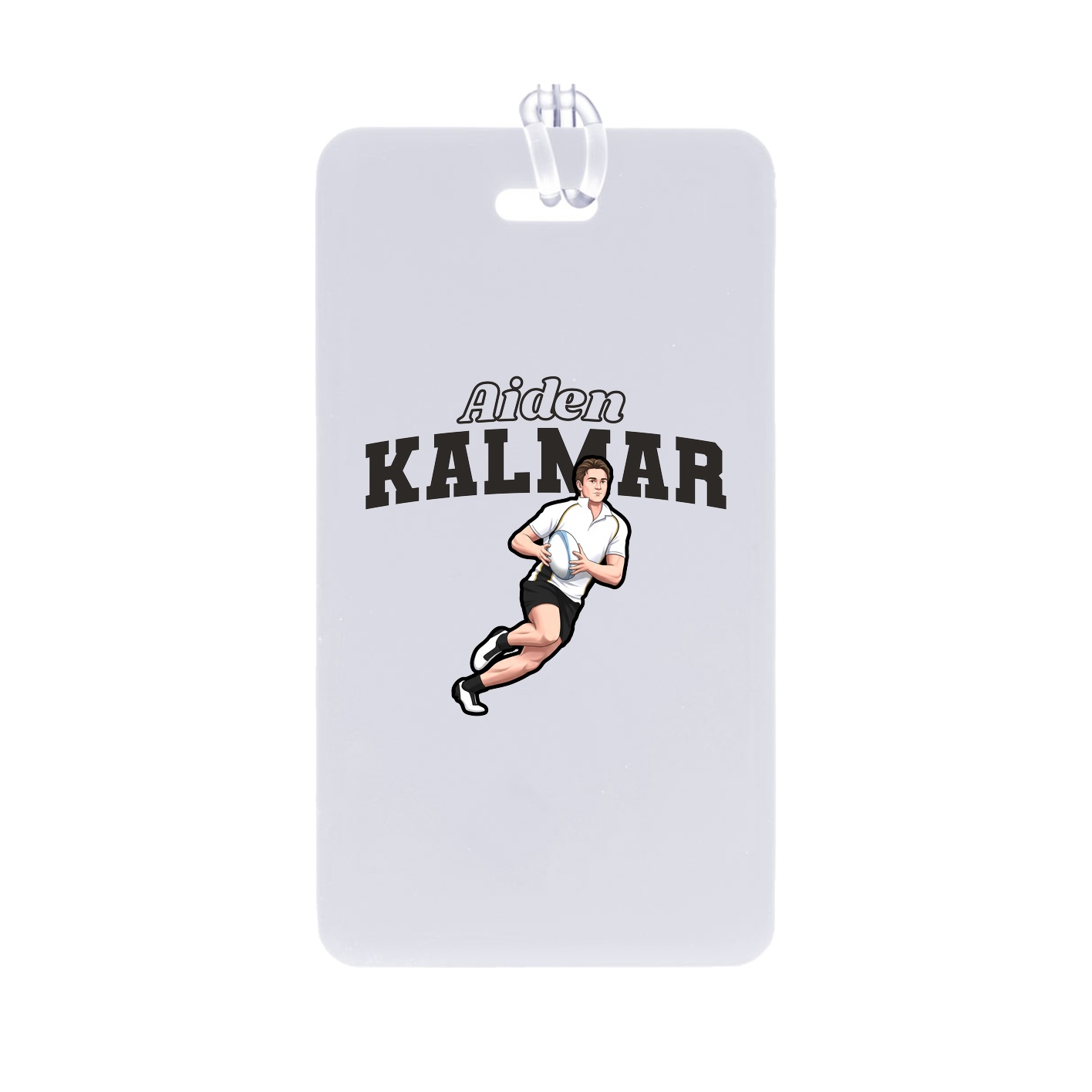Bag Tag — Name Arch in Classic