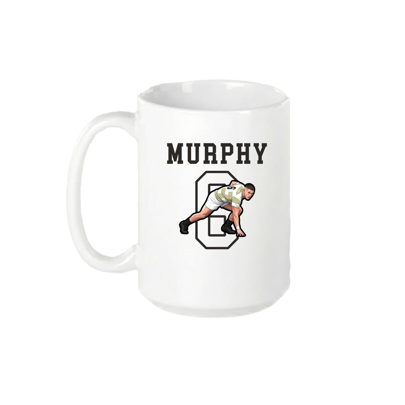 15oz Coffee Mug — Shirsey in White