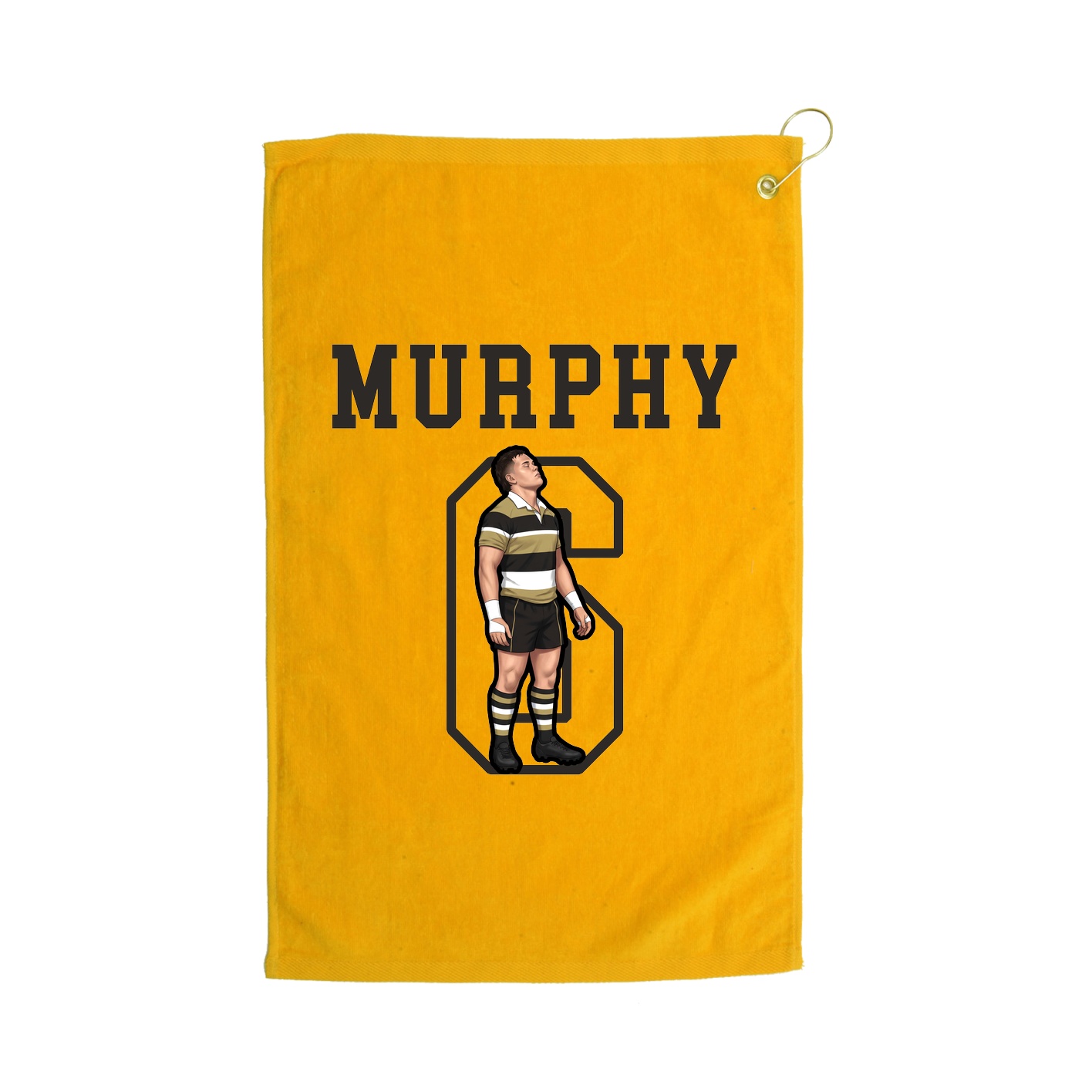 Golf Towel — Shirsey in Gold