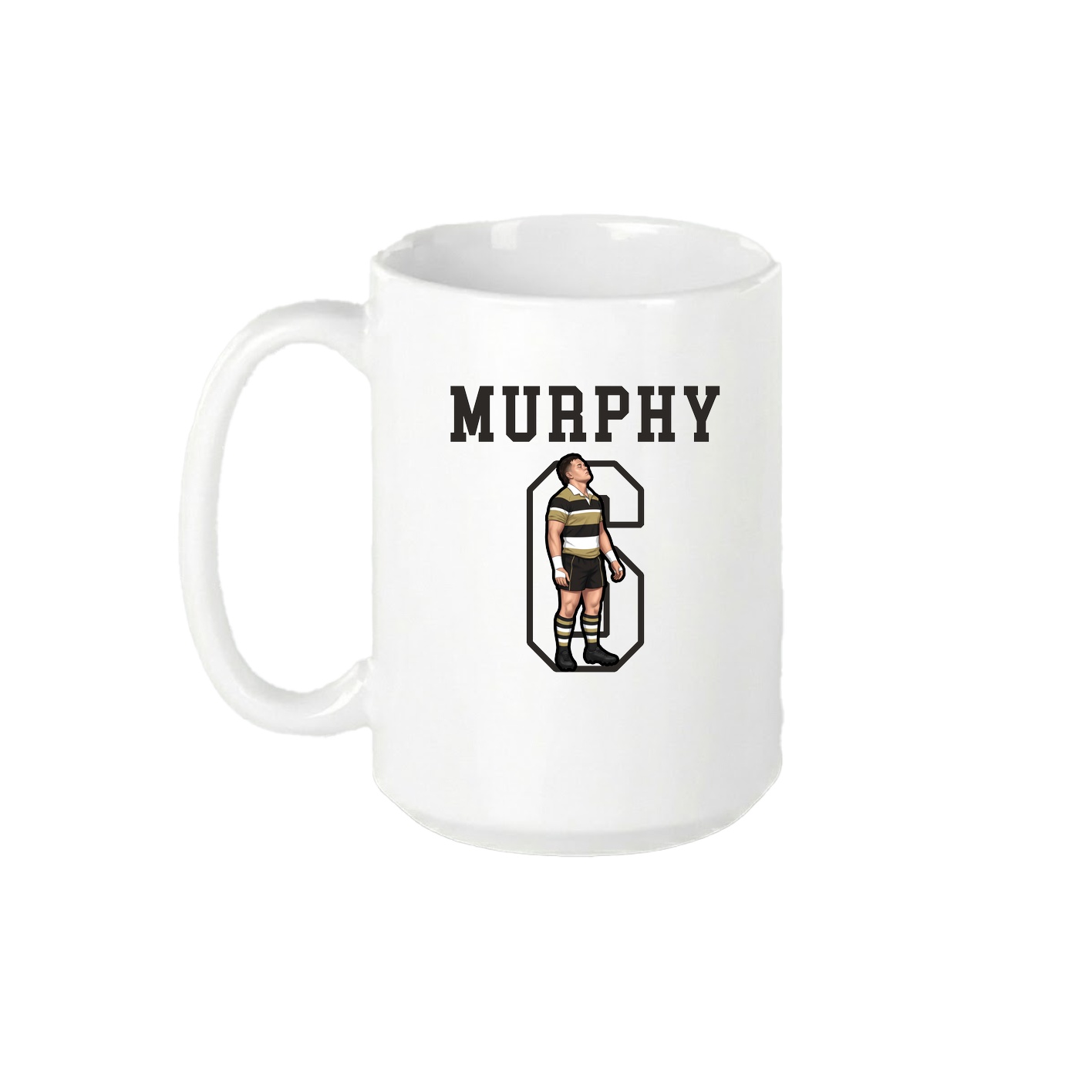 15oz Coffee Mug — Shirsey in White