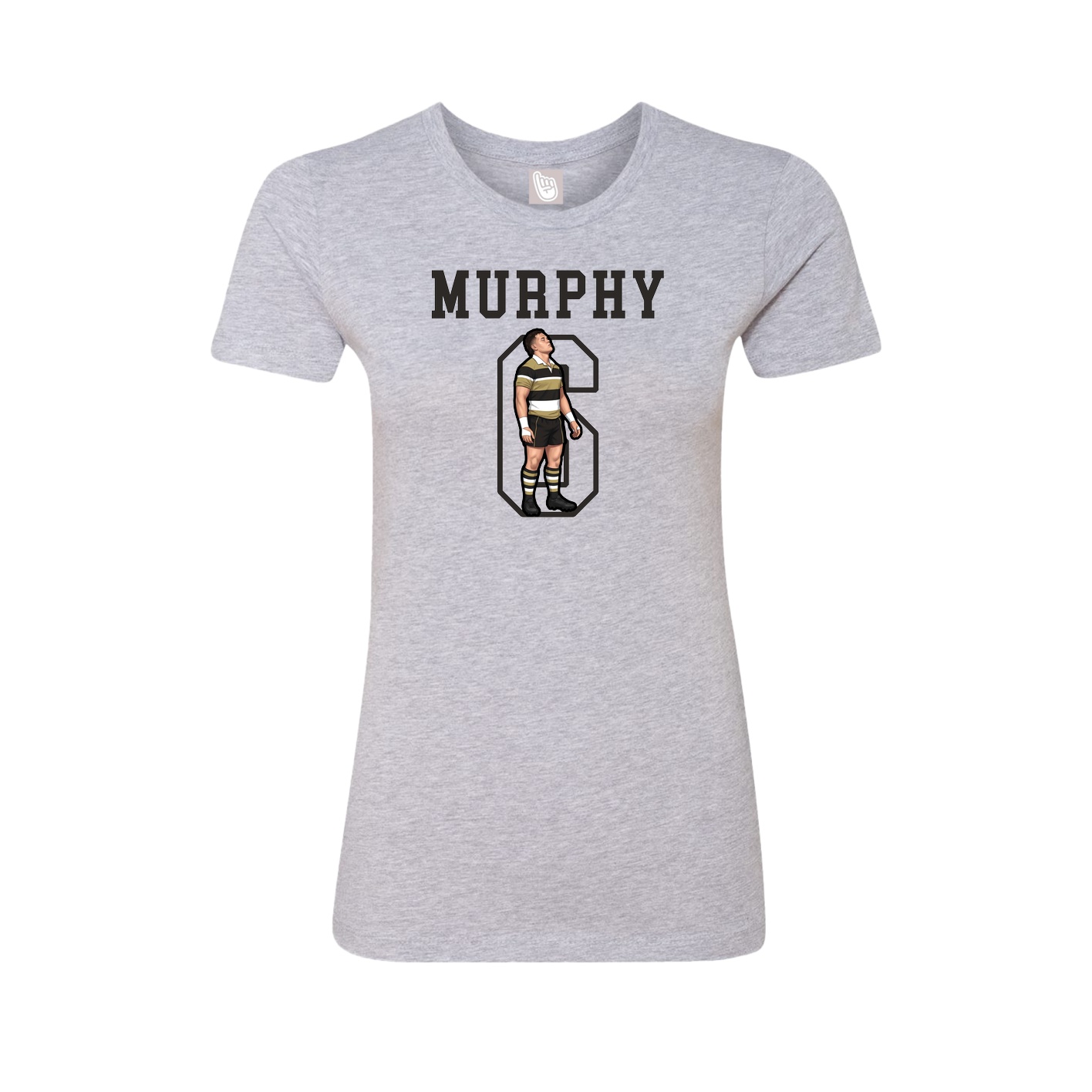 Fitted Women's Tee — Shirsey in Grey