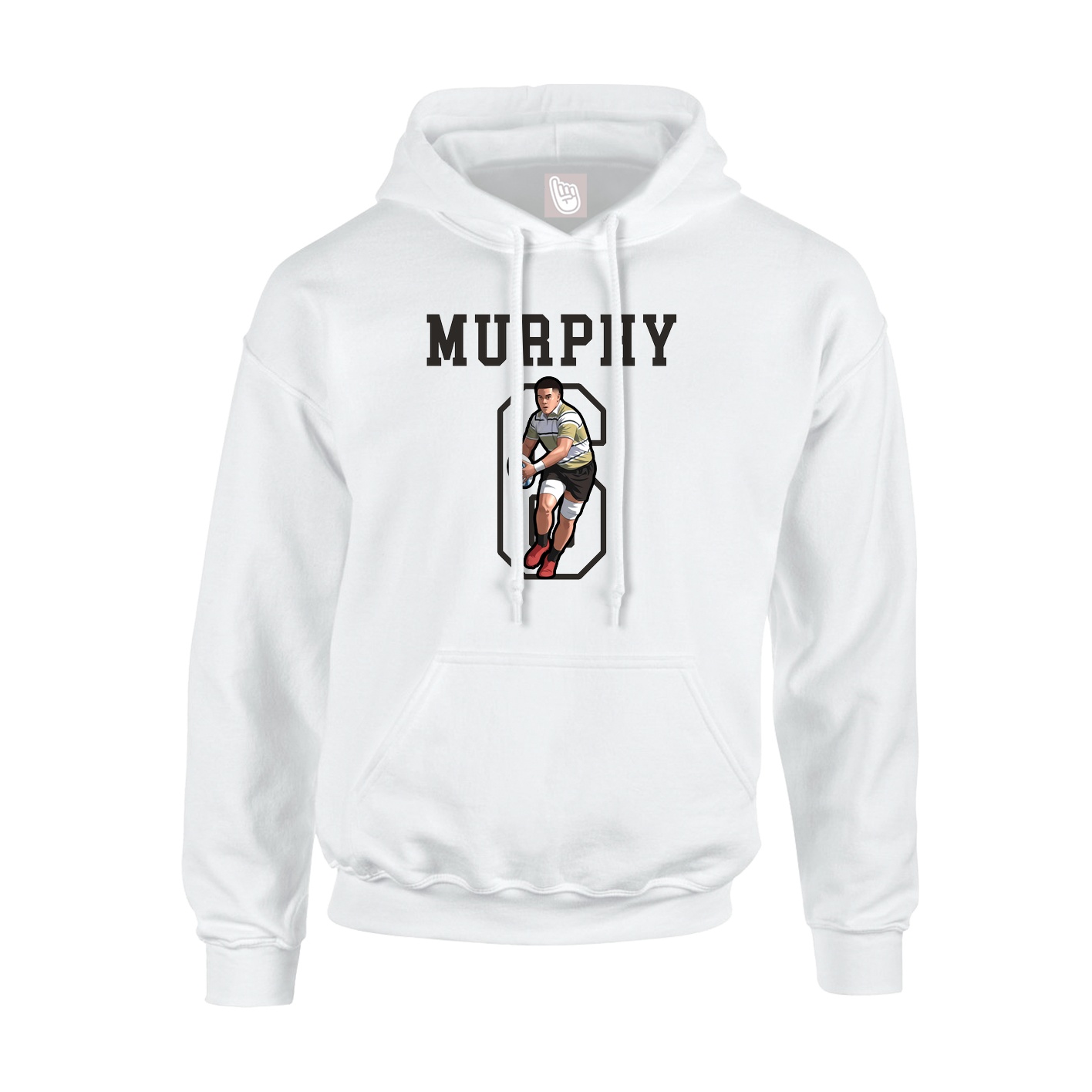 Hoodie — Shirsey in White
