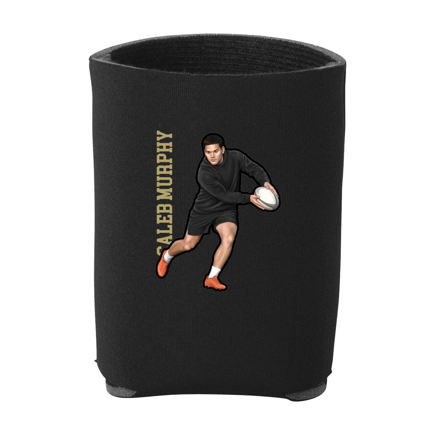 Can Holder — Name Vertical in Black