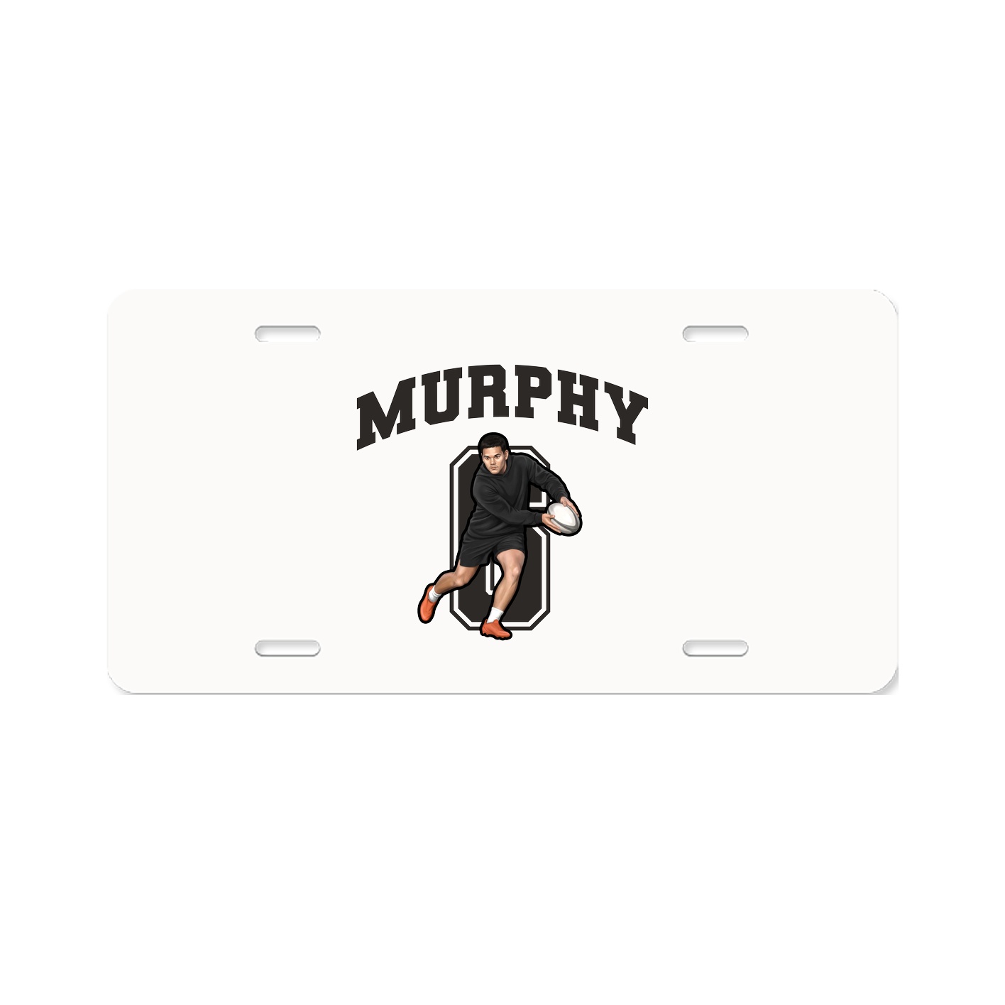 License Plate — Number in Classic