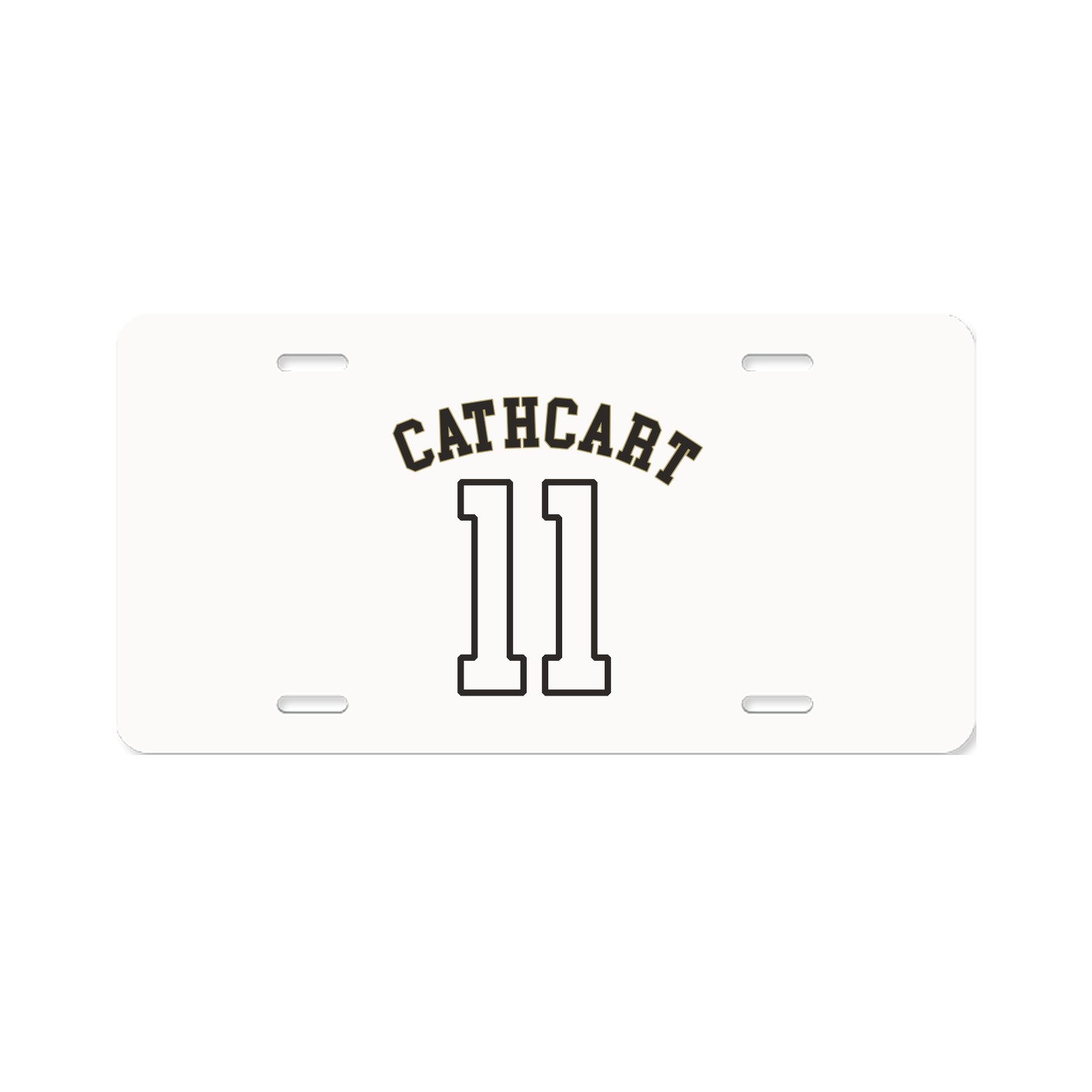 License Plate — Shirsey Arch in Classic