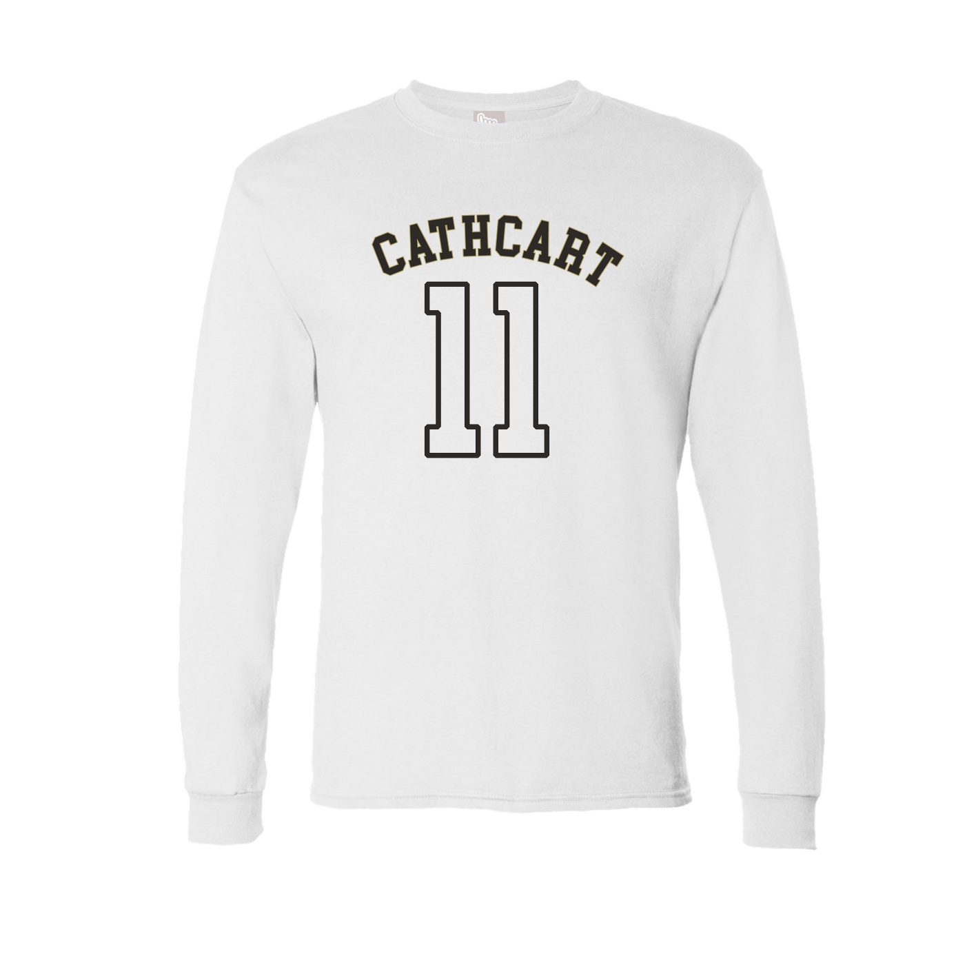 Long Sleeve Tee — Shirsey Arch in White