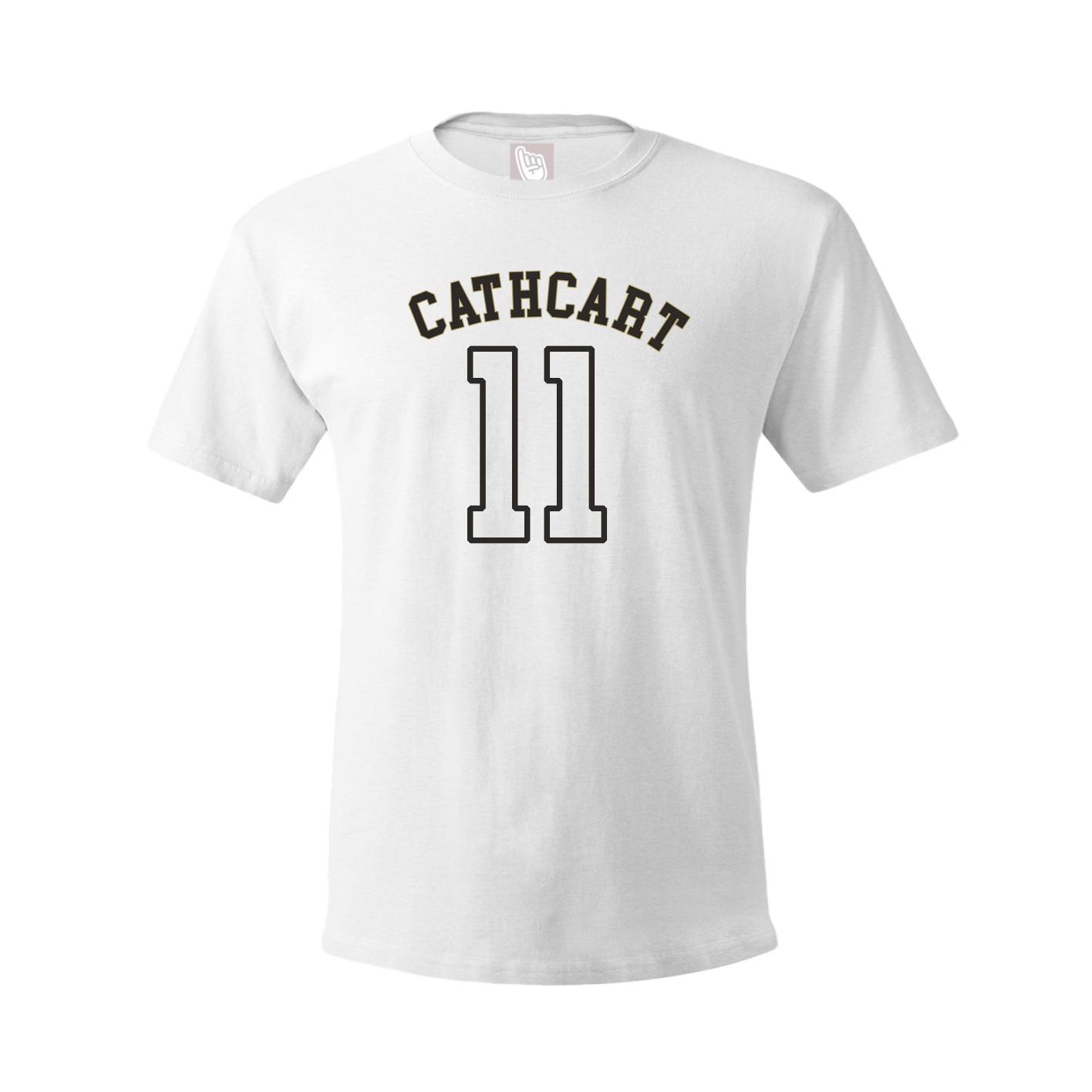 Youth Tee — Shirsey Arch in White