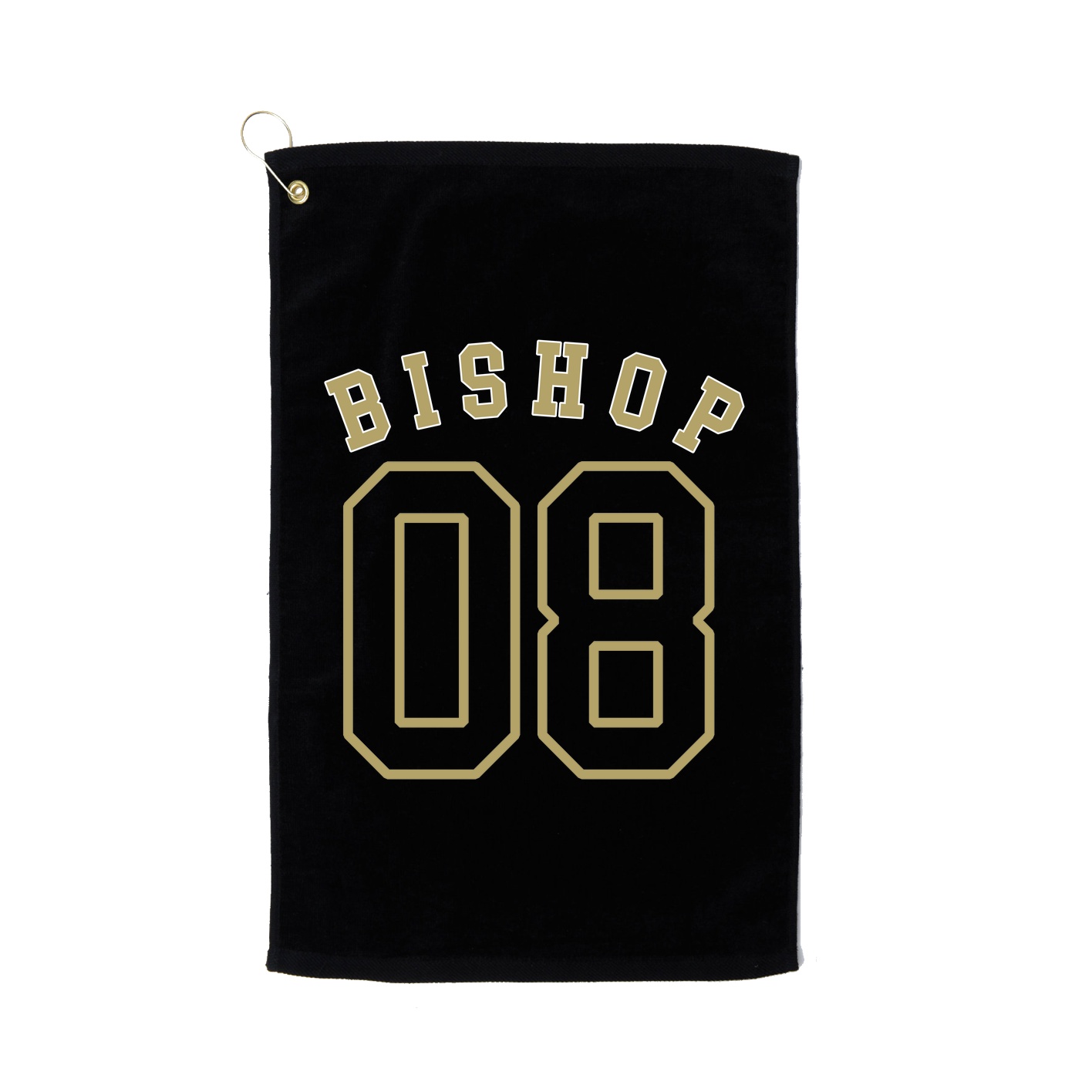 Golf Towel — Shirsey Arch in Black