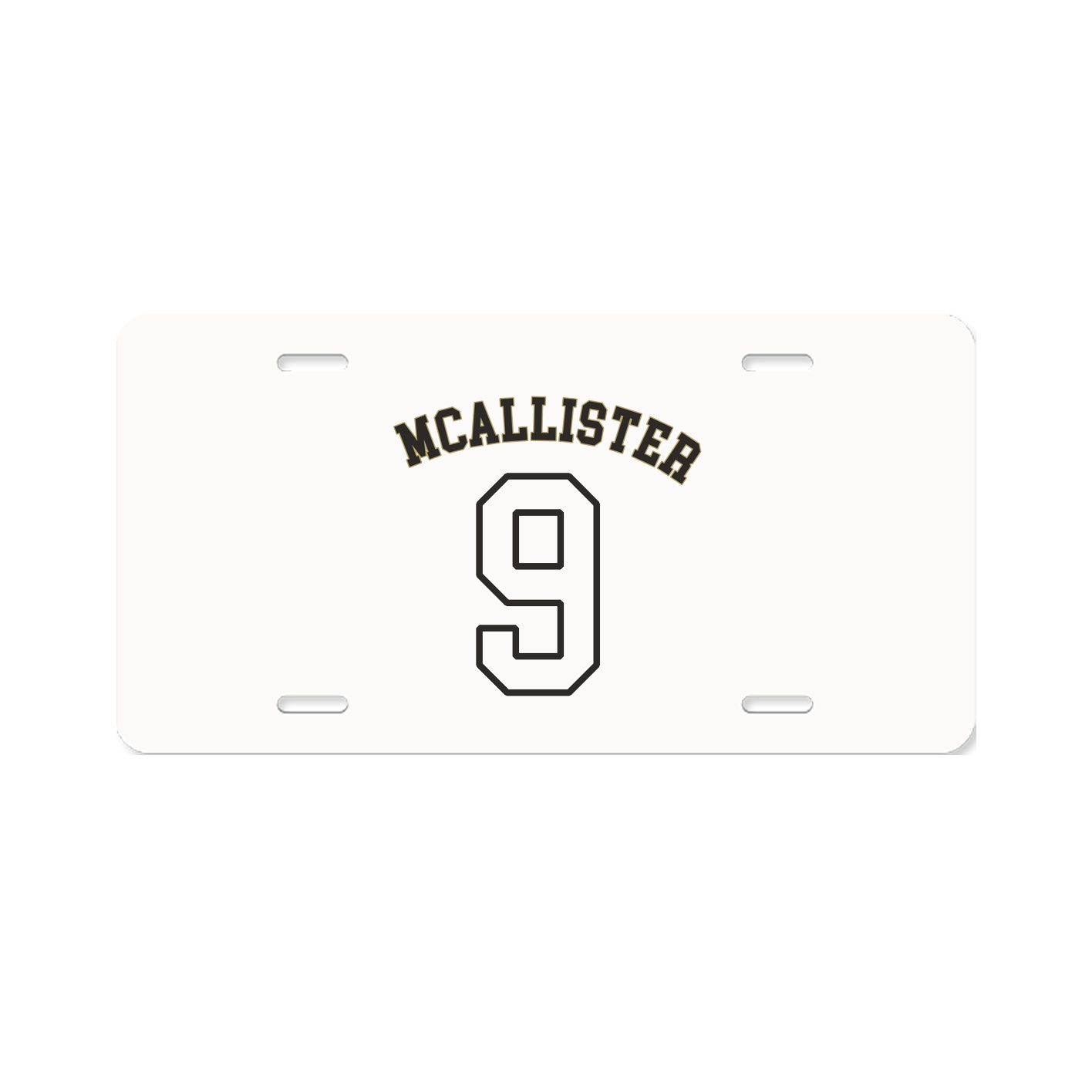 License Plate — Shirsey Arch in Classic