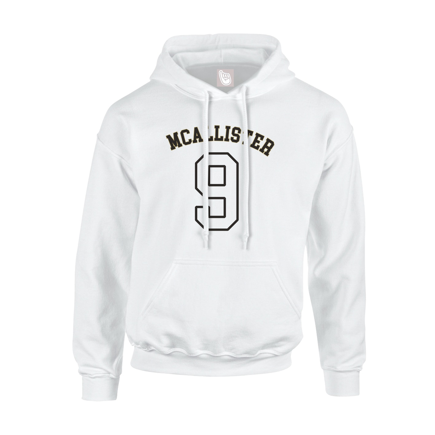 Hoodie — Shirsey Arch in White