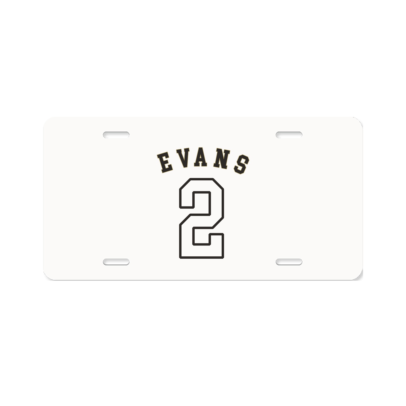 License Plate — Shirsey Arch in Classic