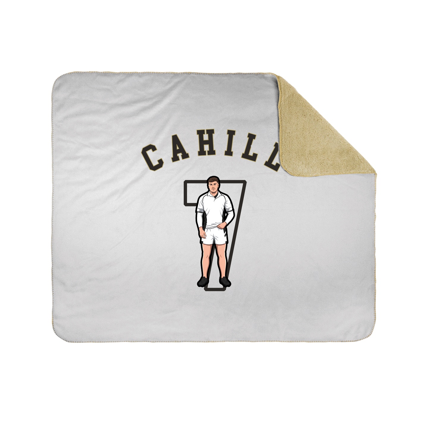 Throw Blanket — Shirsey Arch in White