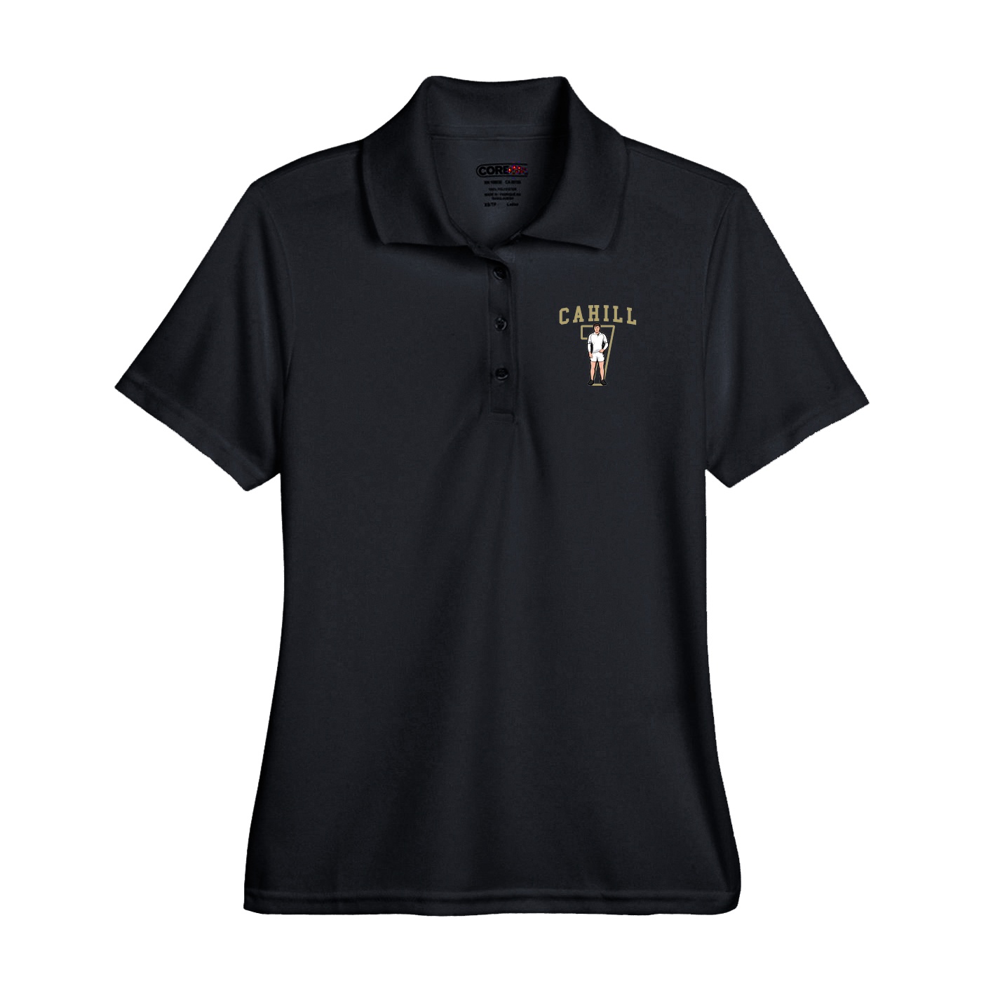 Performance Polo — Shirsey in Black