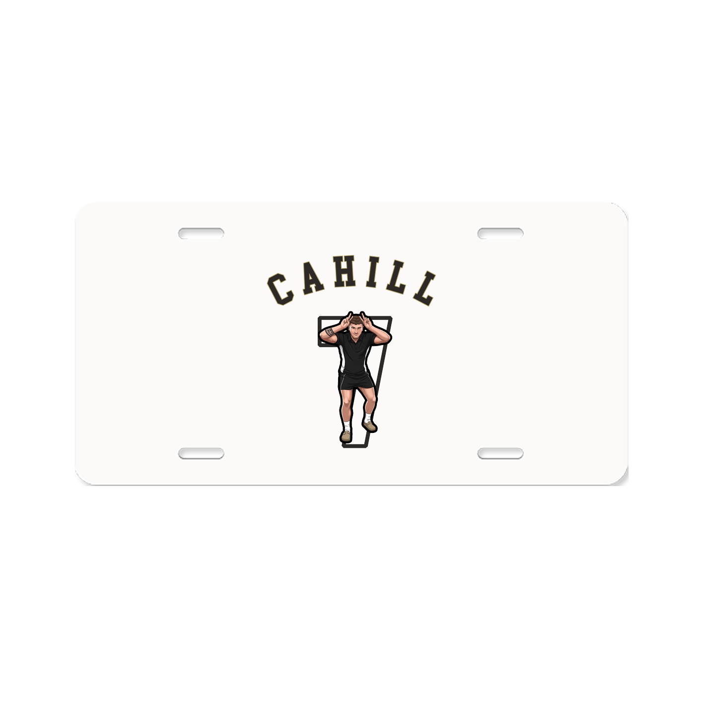 License Plate — Shirsey Arch in Classic